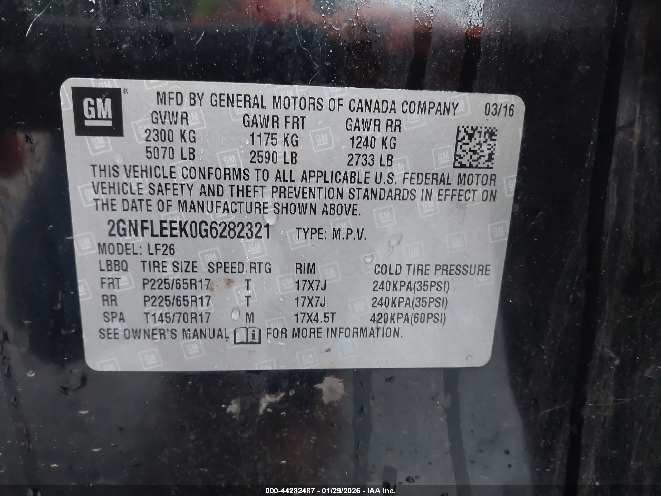 CHEVROLET EQUINOX image 9