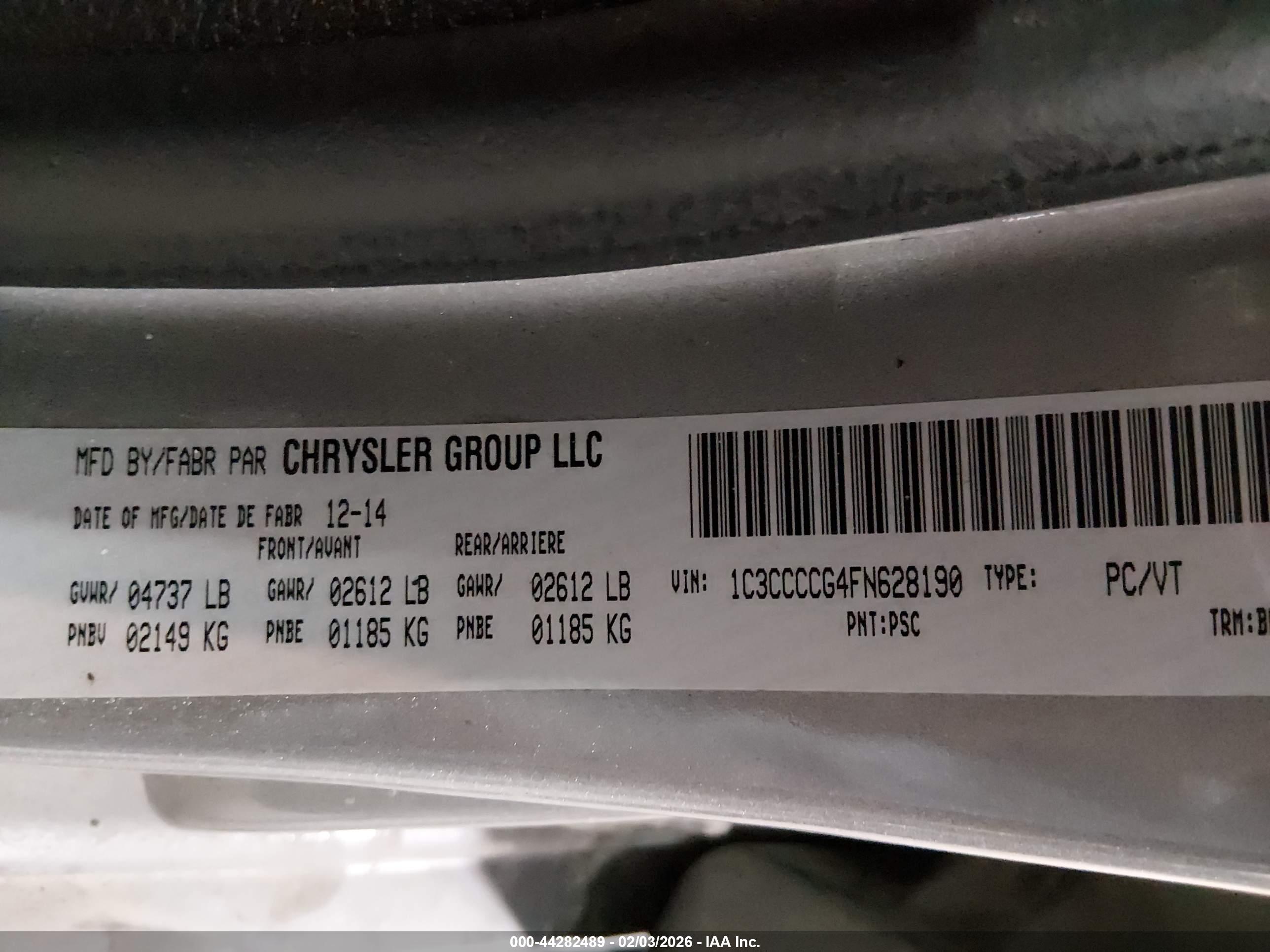 CHRYSLER 200 image 9