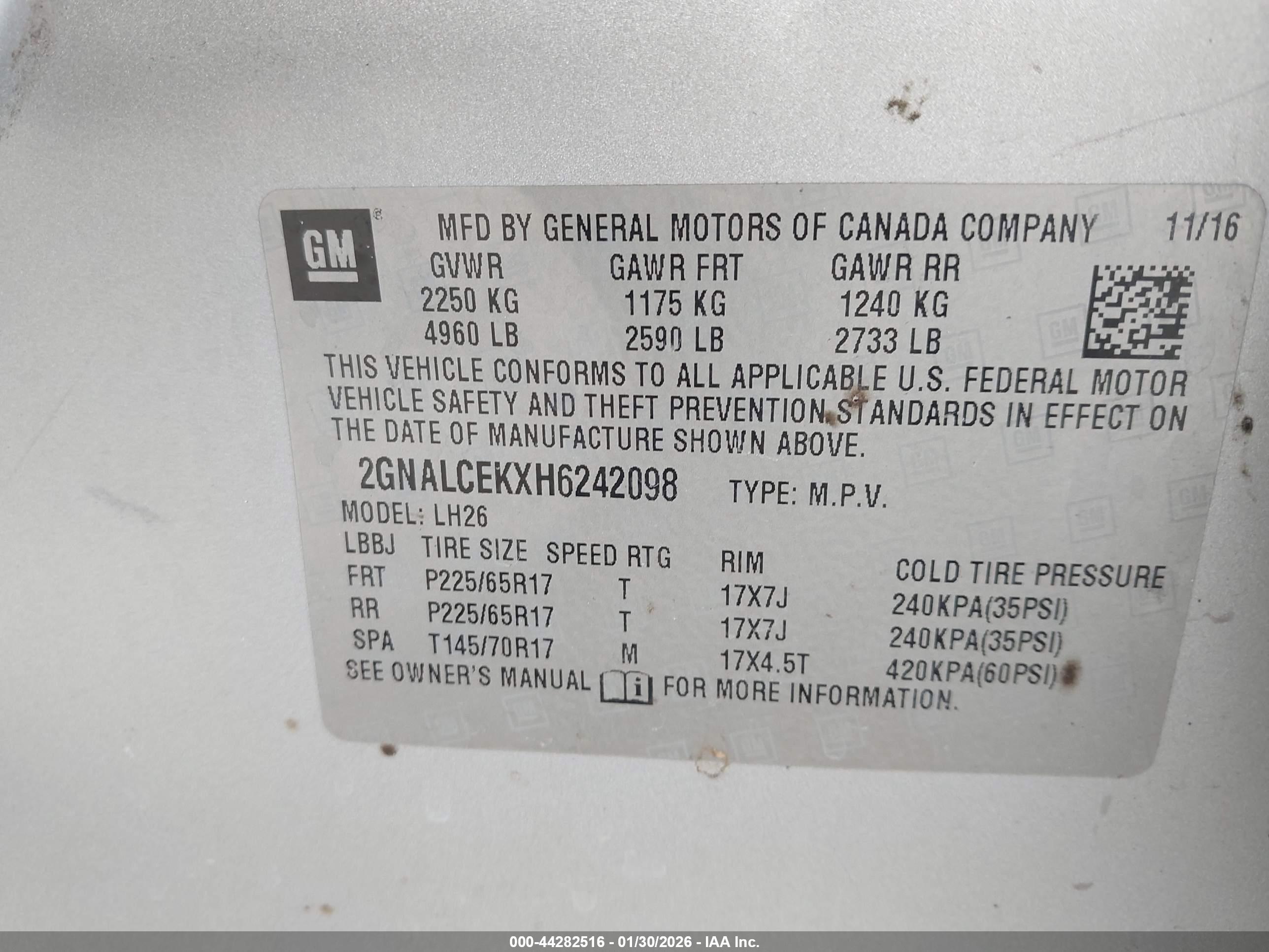 CHEVROLET EQUINOX image 9