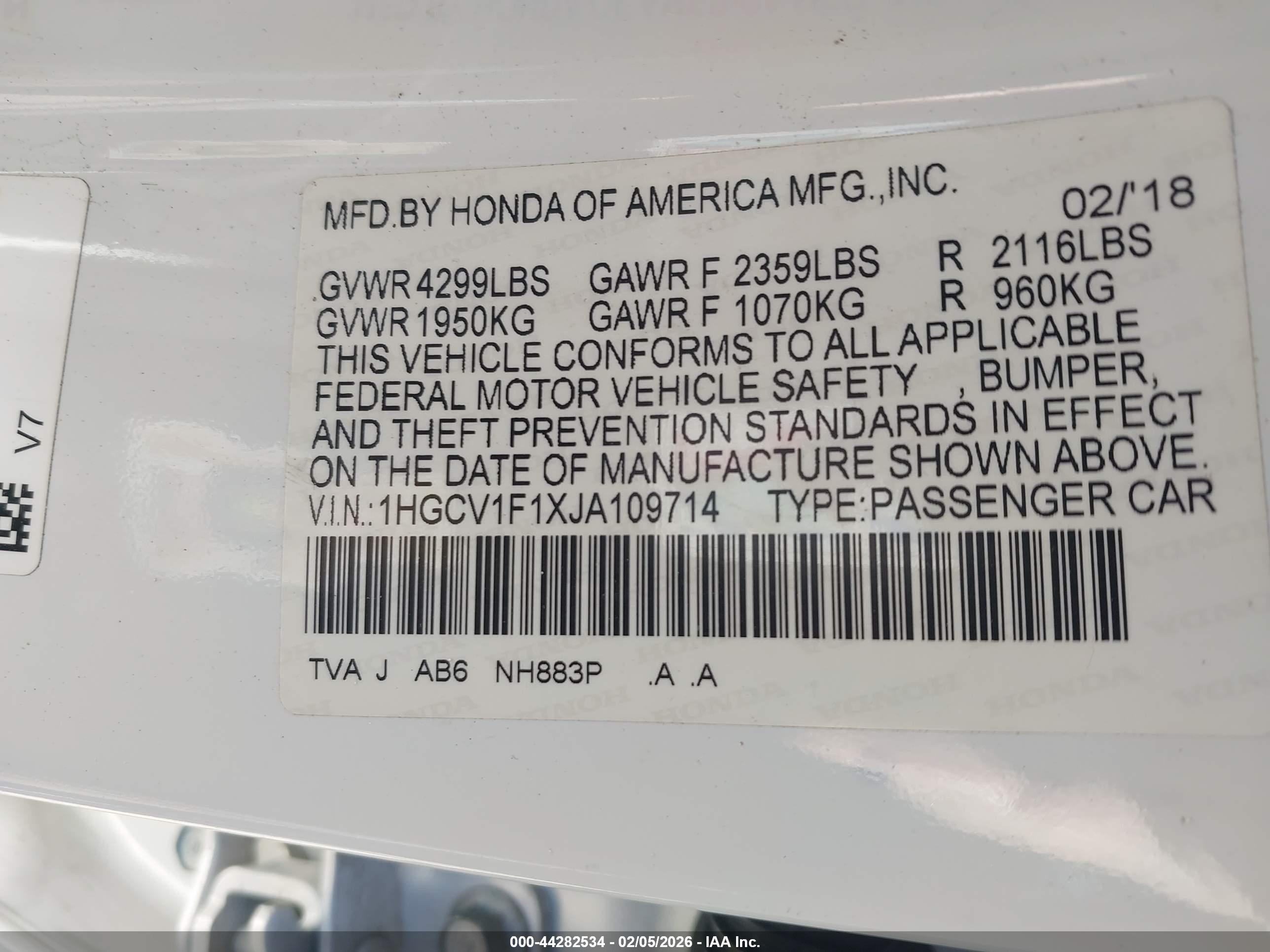 HONDA ACCORD image 9
