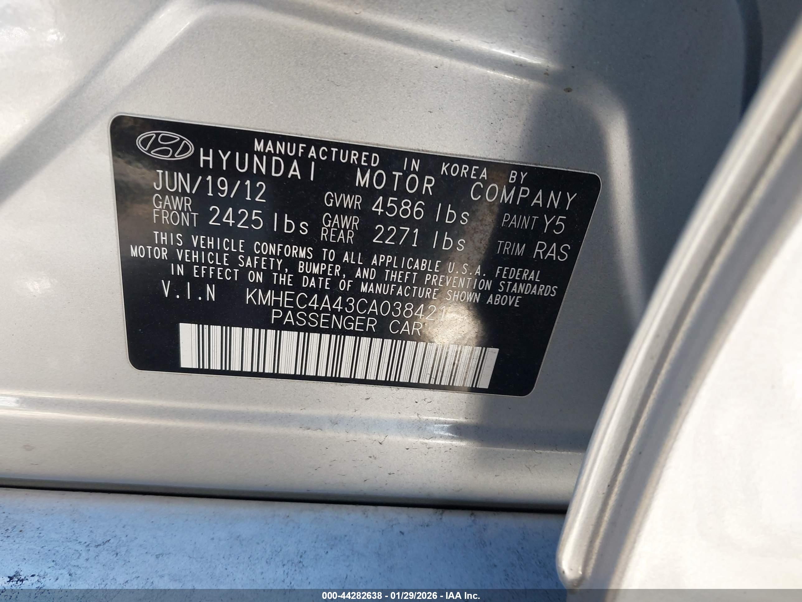 HYUNDAI SONATA image 9