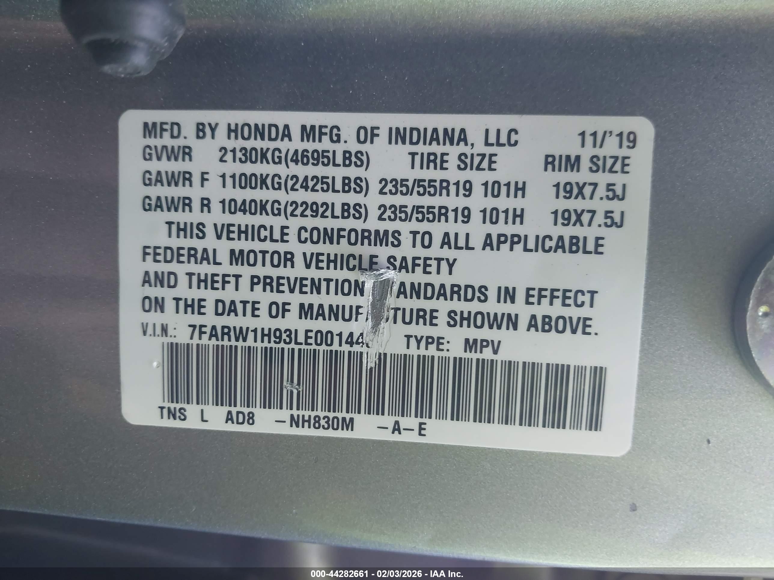 HONDA CR-V image 9