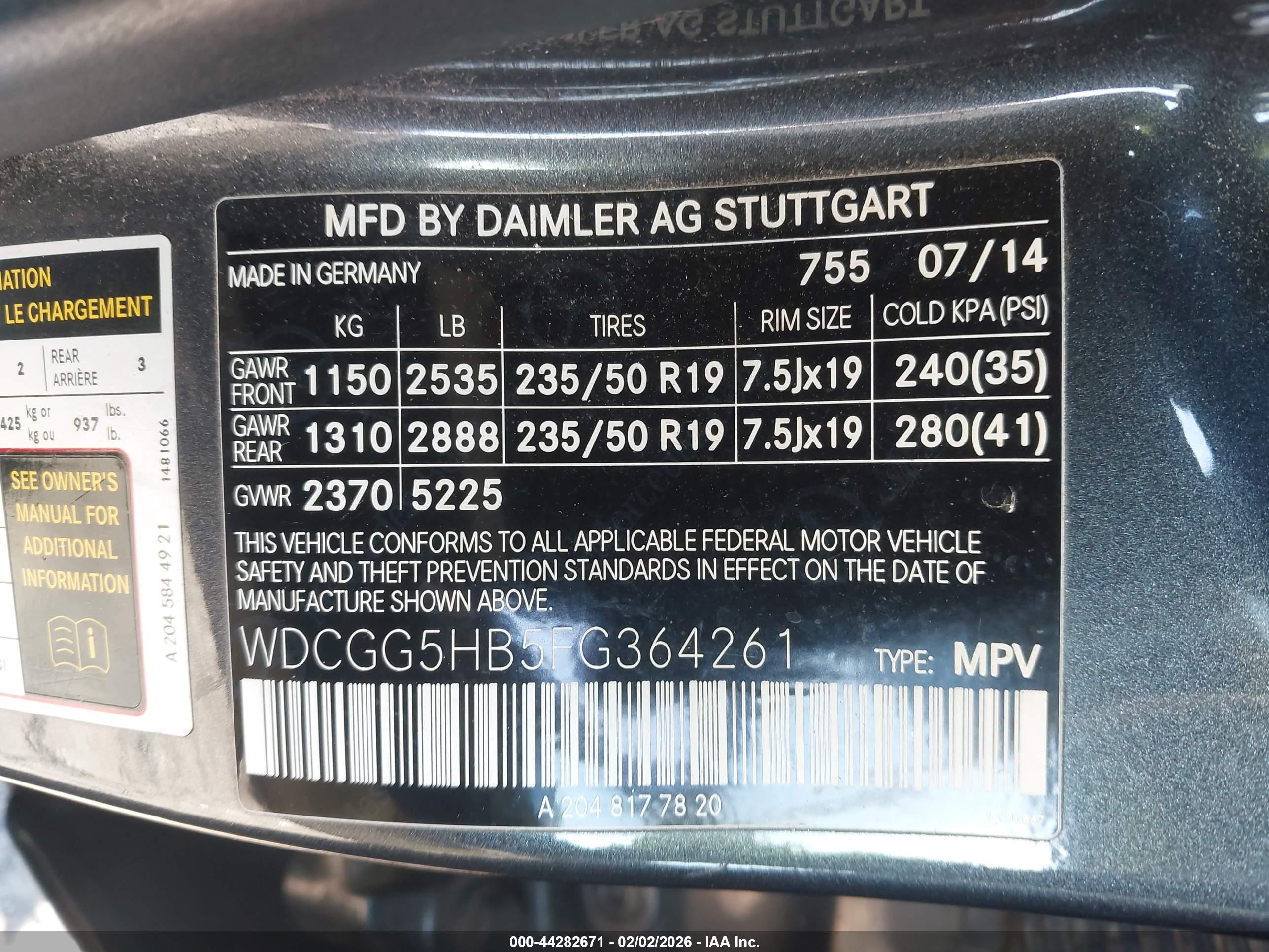MERCEDES-BENZ GLK image 9