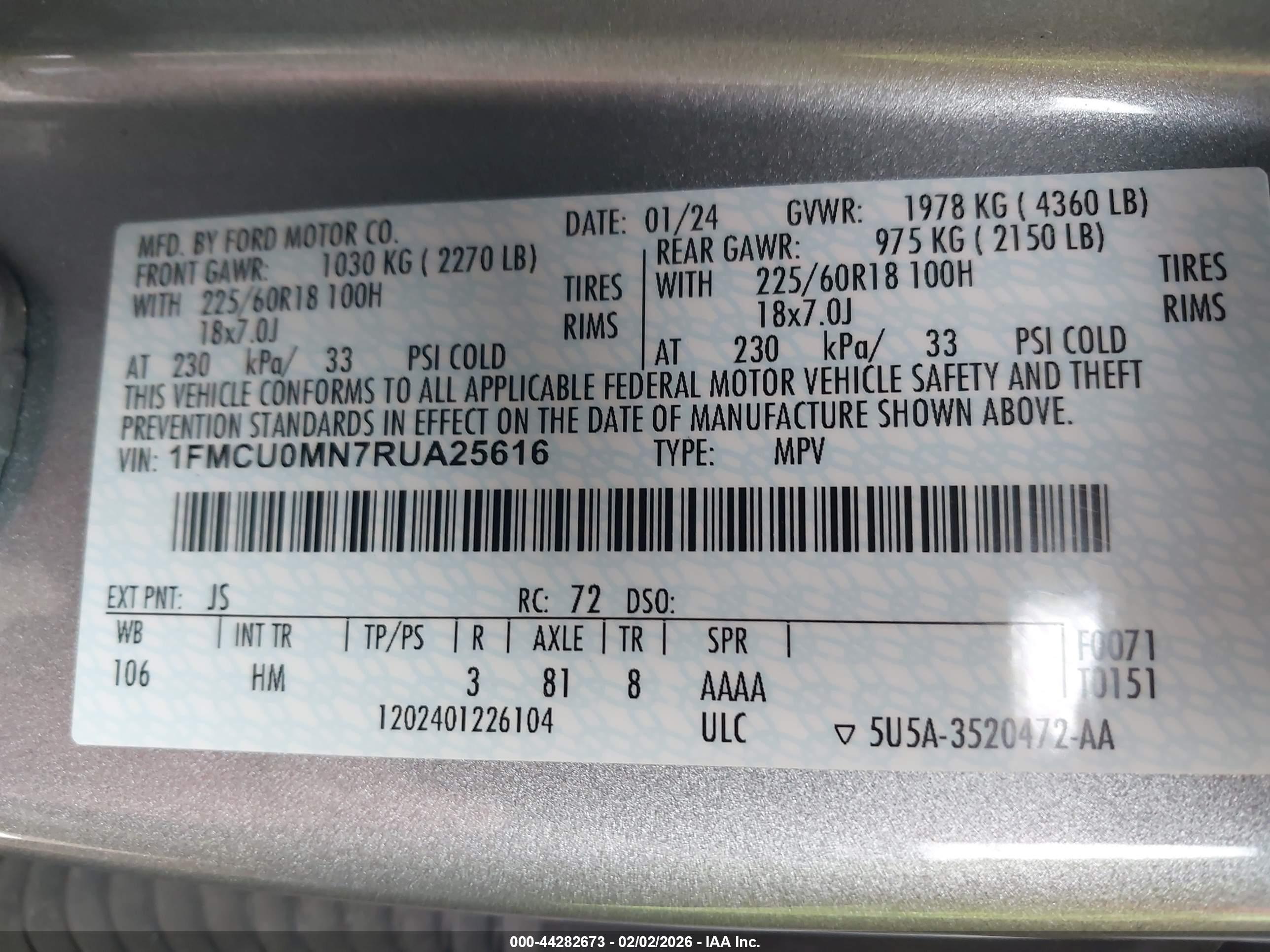 FORD ESCAPE image 9