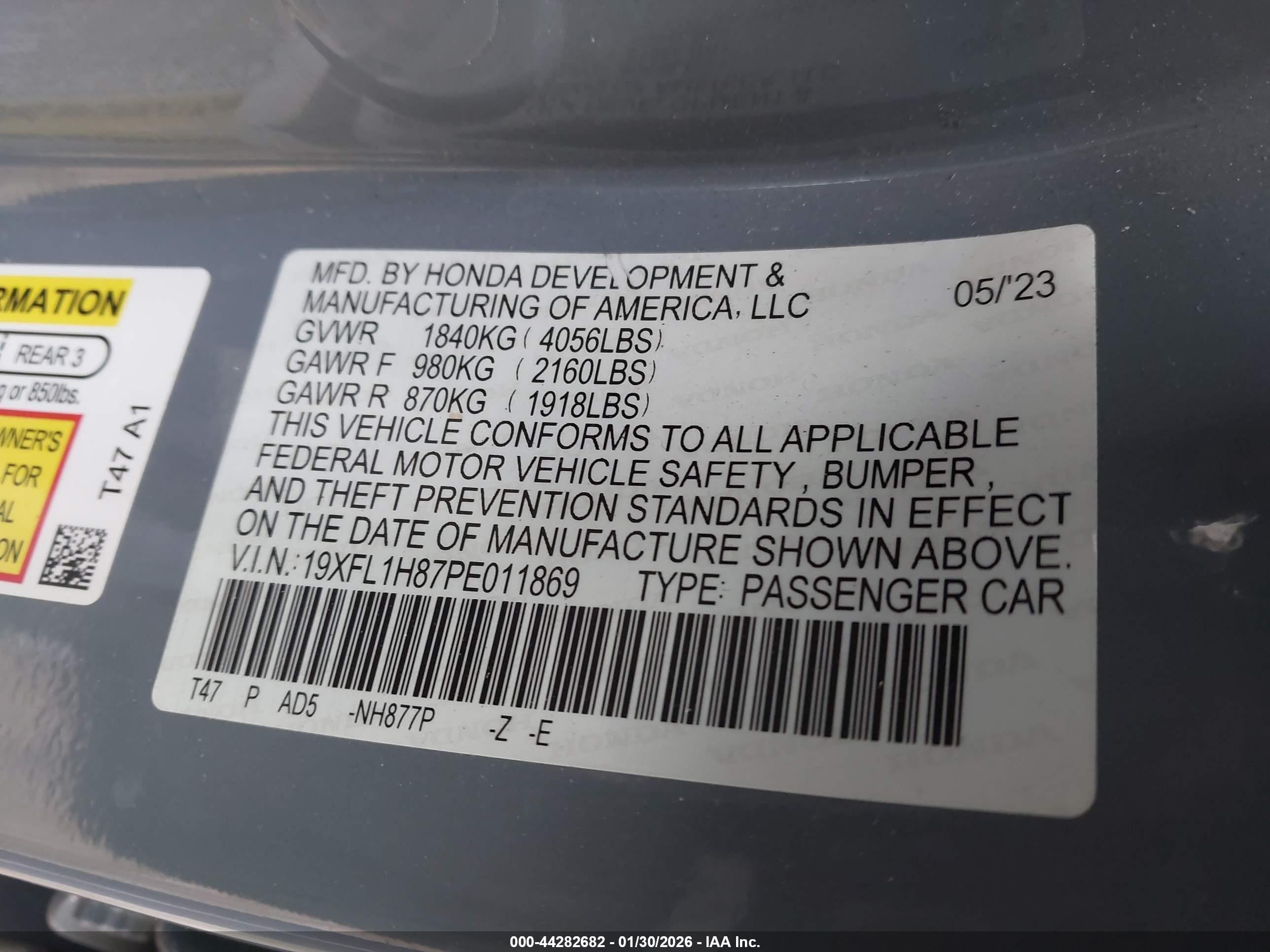 HONDA CIVIC image 9