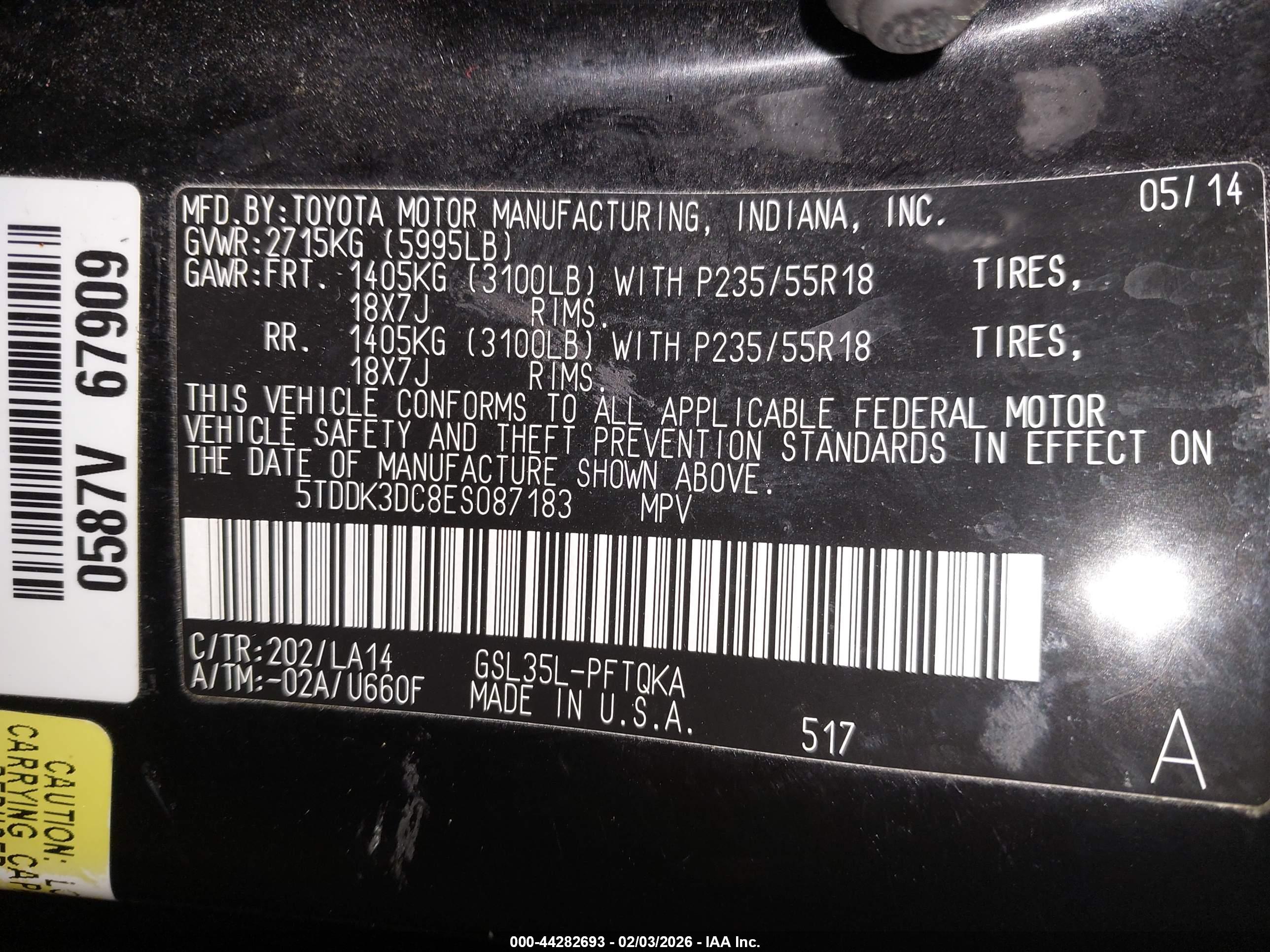 TOYOTA SIENNA image 9