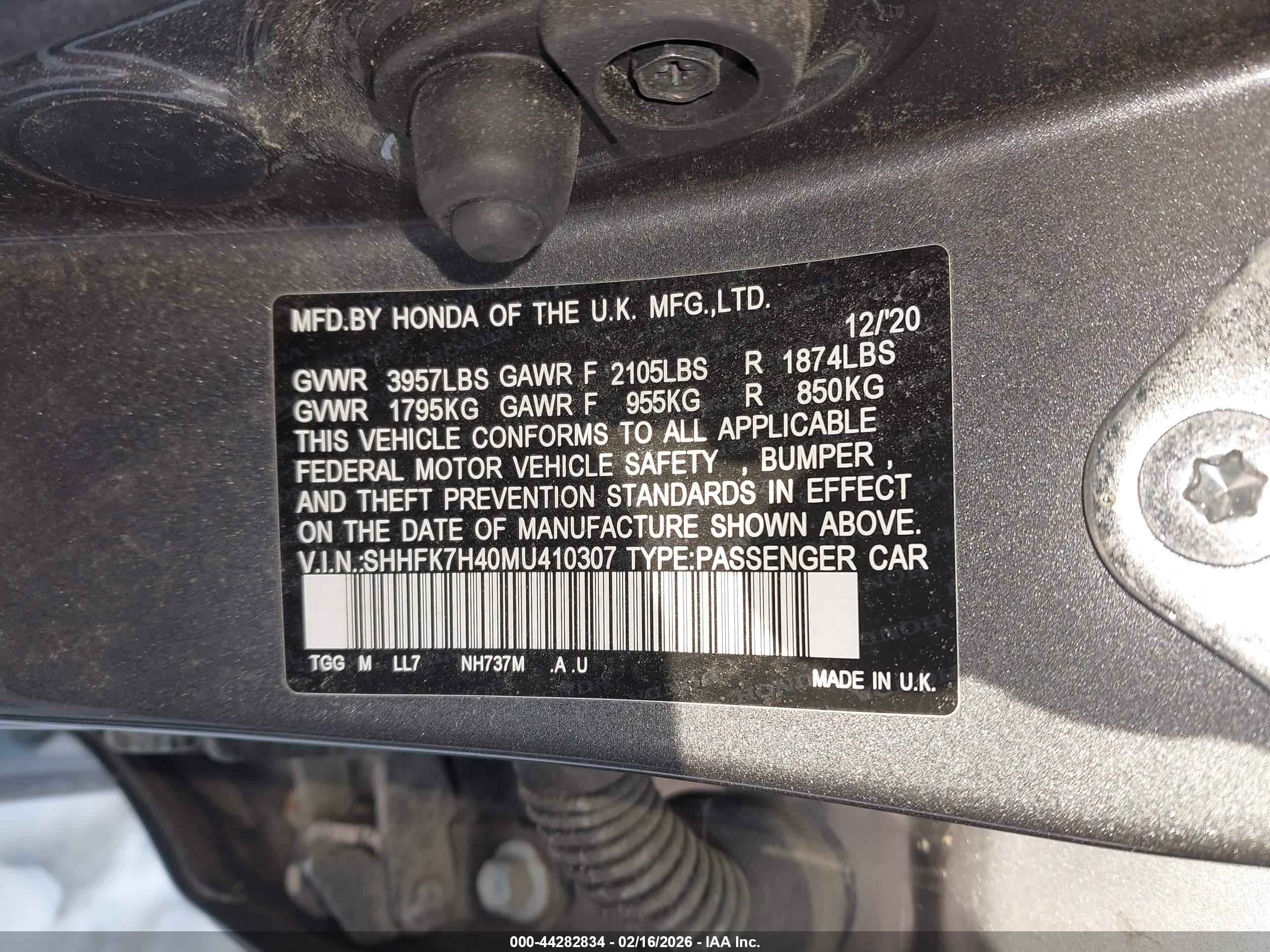 HONDA CIVIC image 9