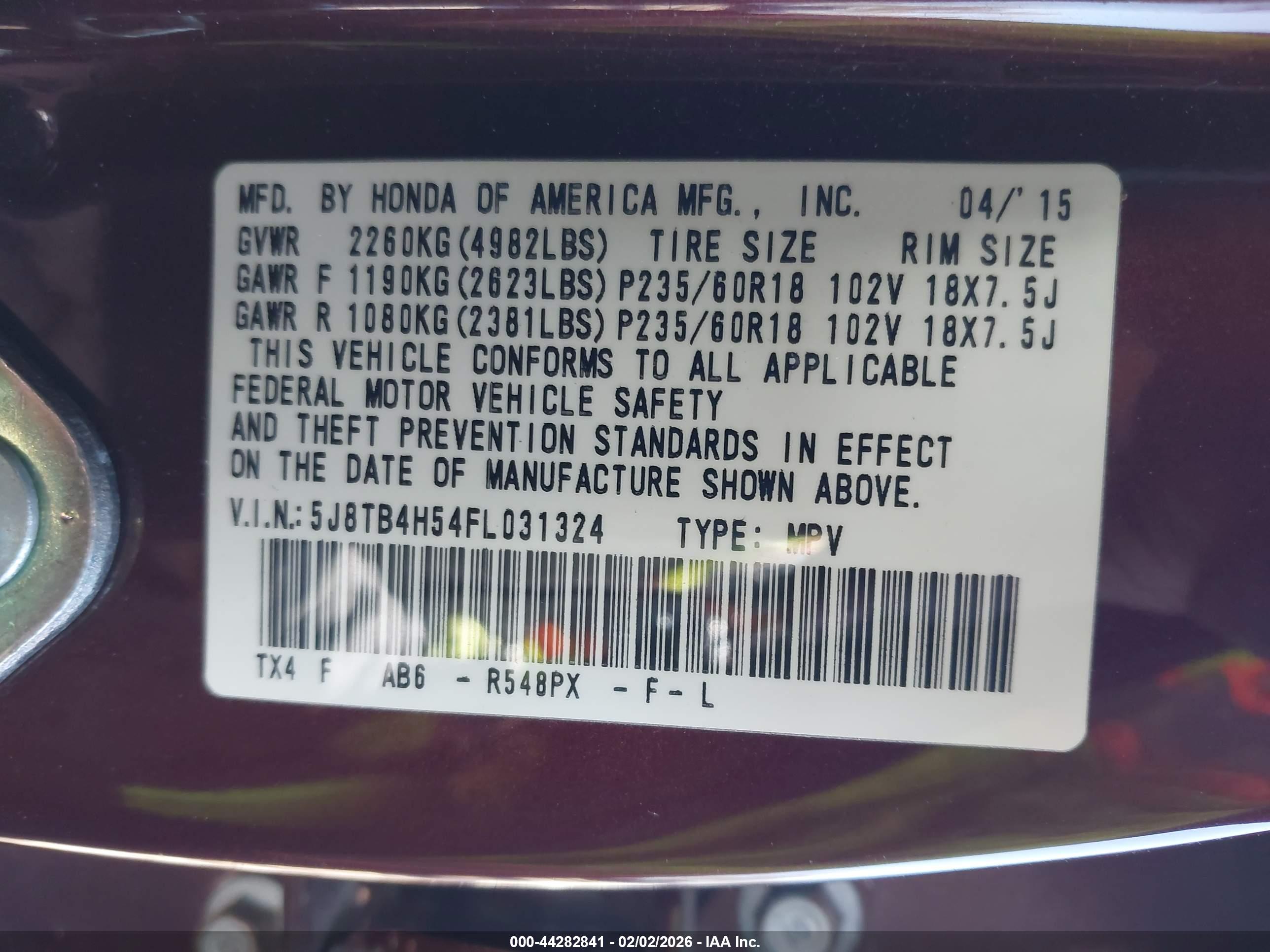 ACURA RDX image 9