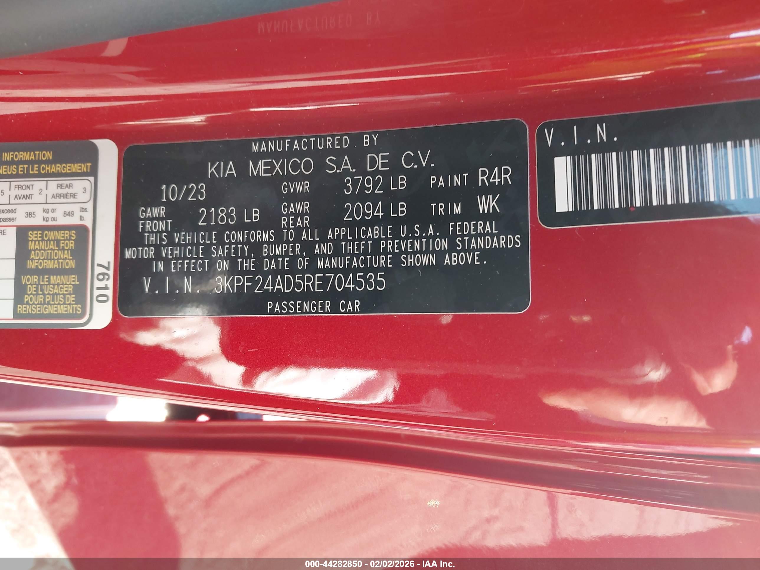 KIA FORTE image 9