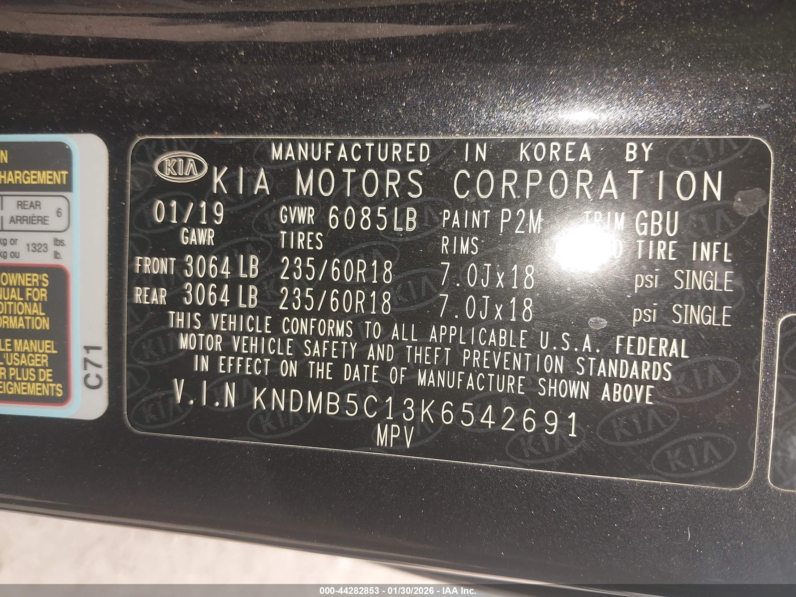 KIA SEDONA image 9
