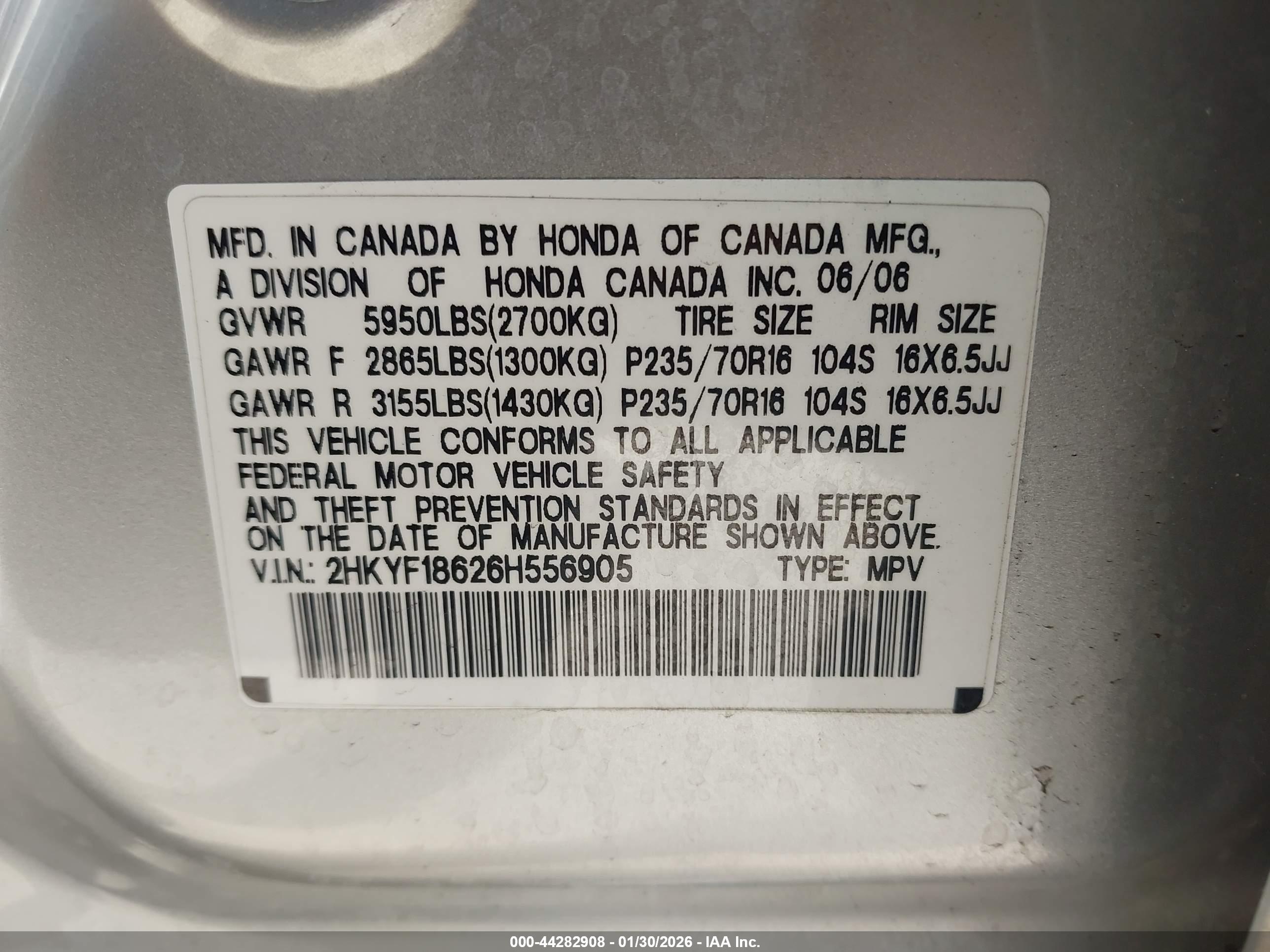 HONDA PILOT image 9