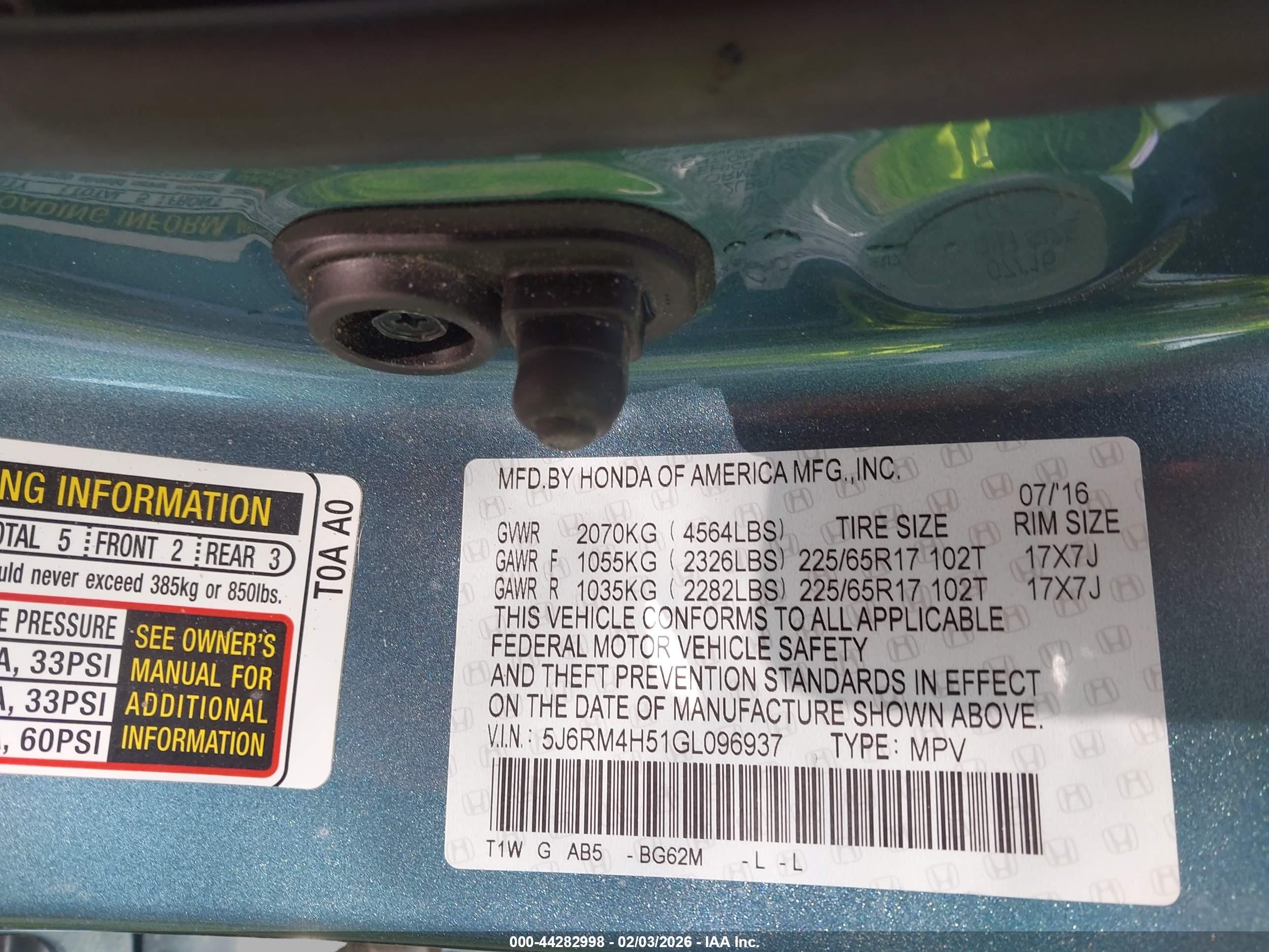 HONDA CR-V image 9