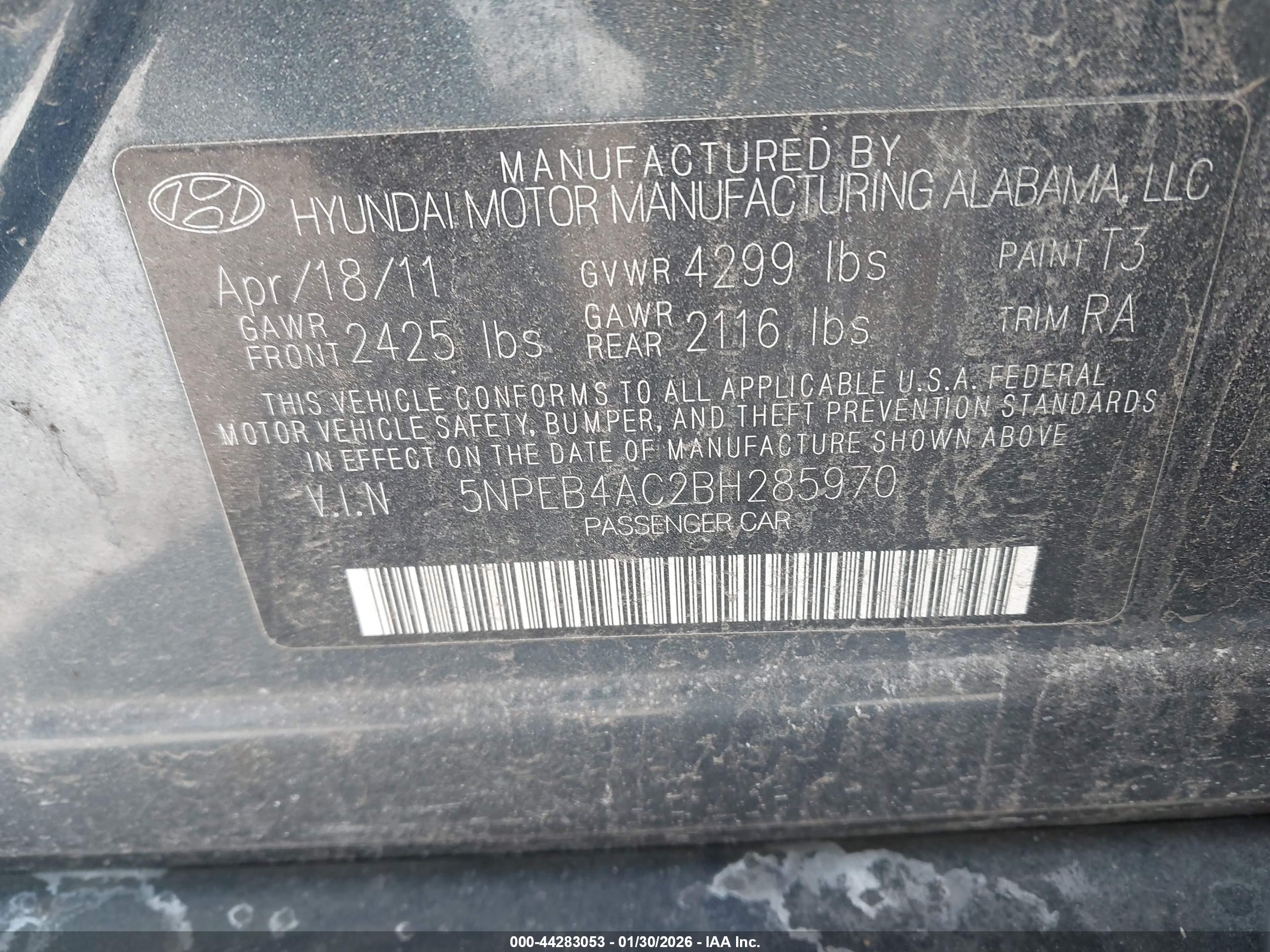 HYUNDAI SONATA image 9