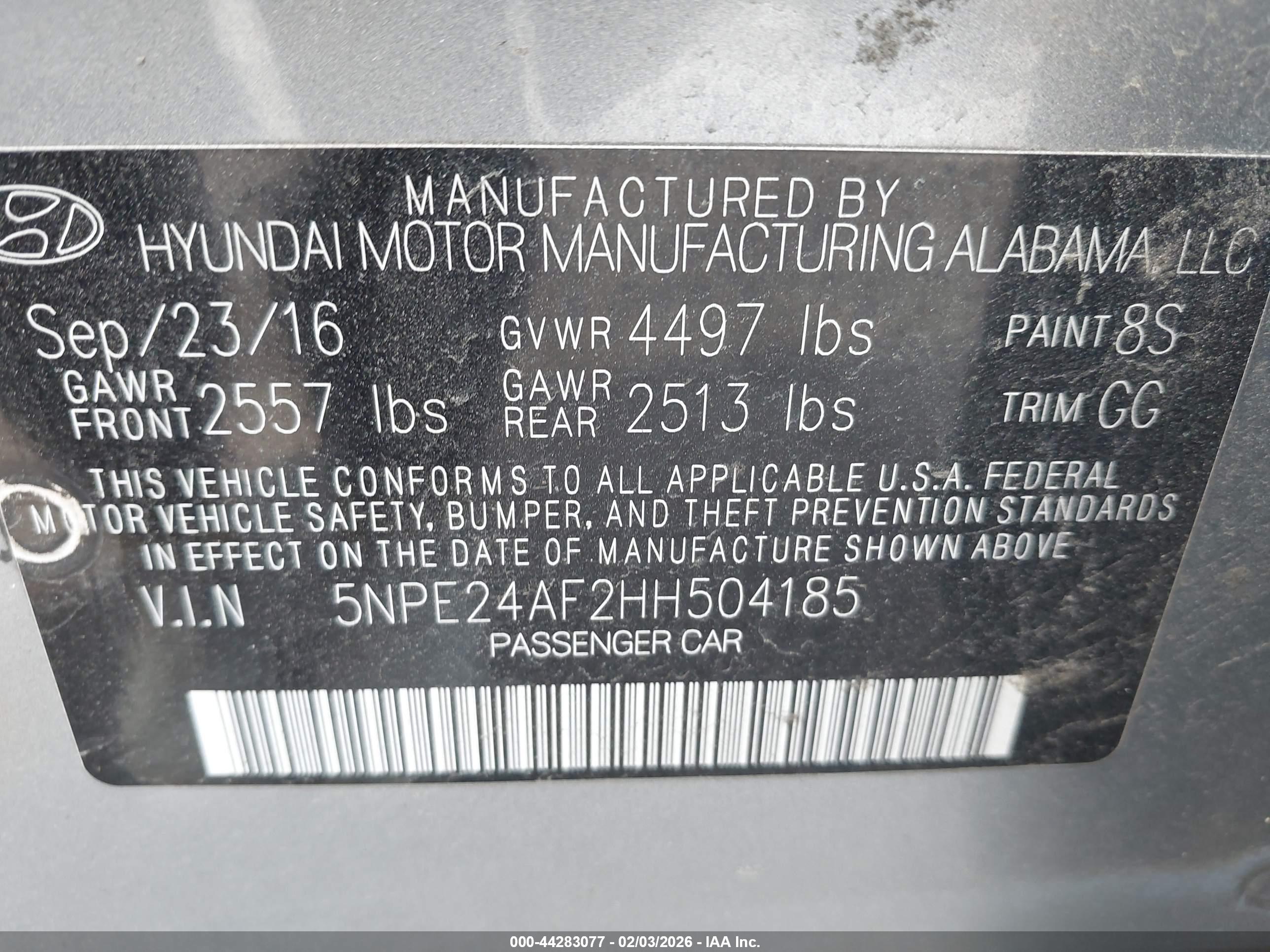 HYUNDAI SONATA image 9