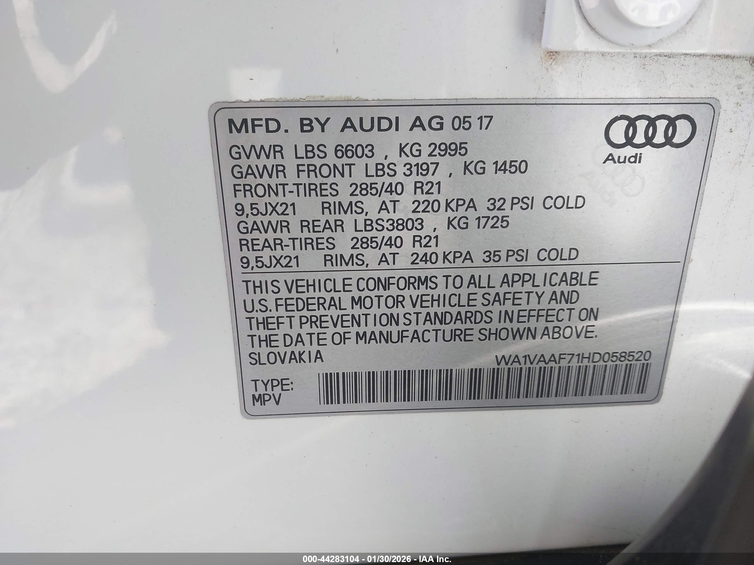 AUDI Q7 image 9