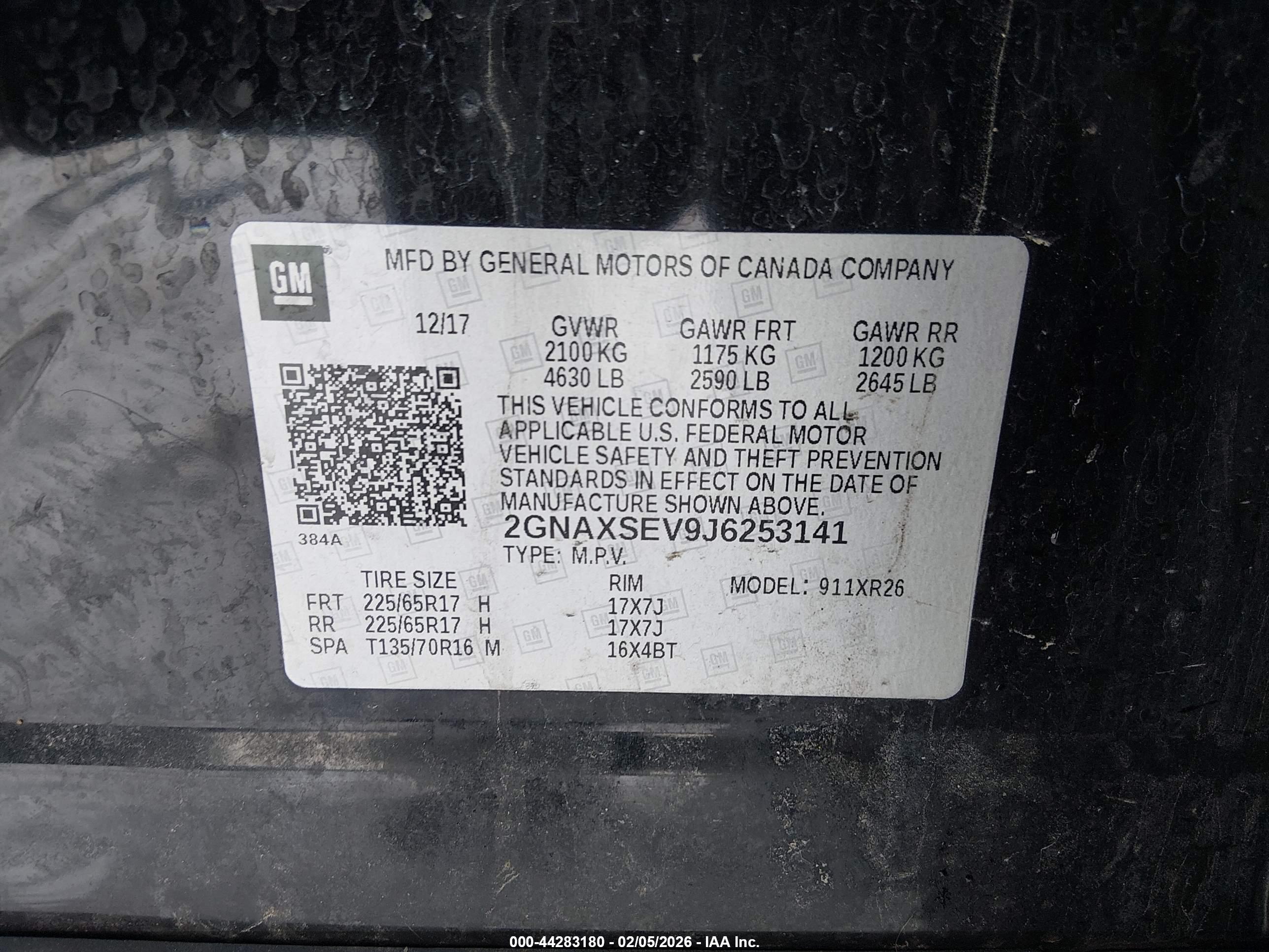 CHEVROLET EQUINOX image 9