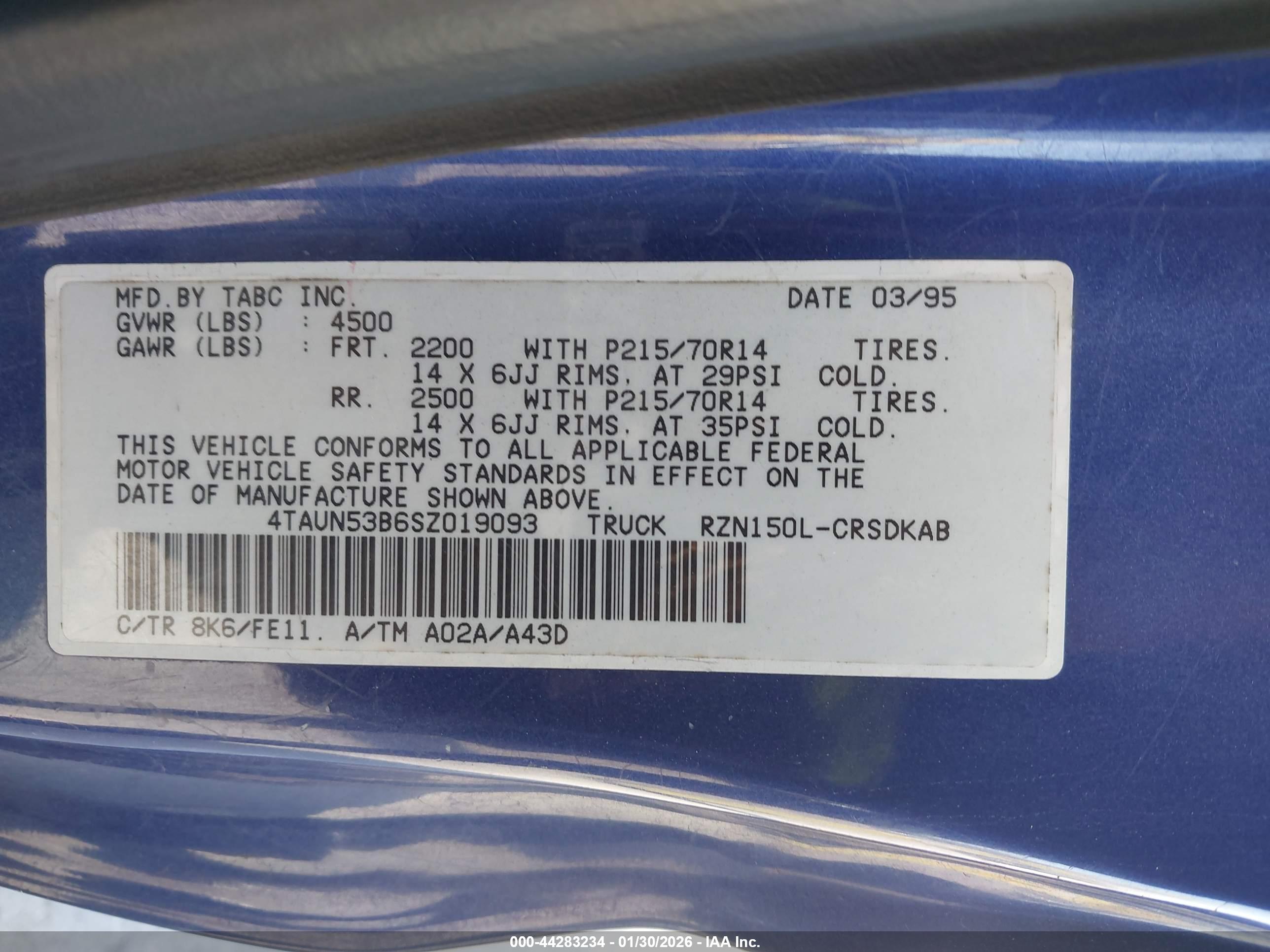 TOYOTA TACOMA image 9