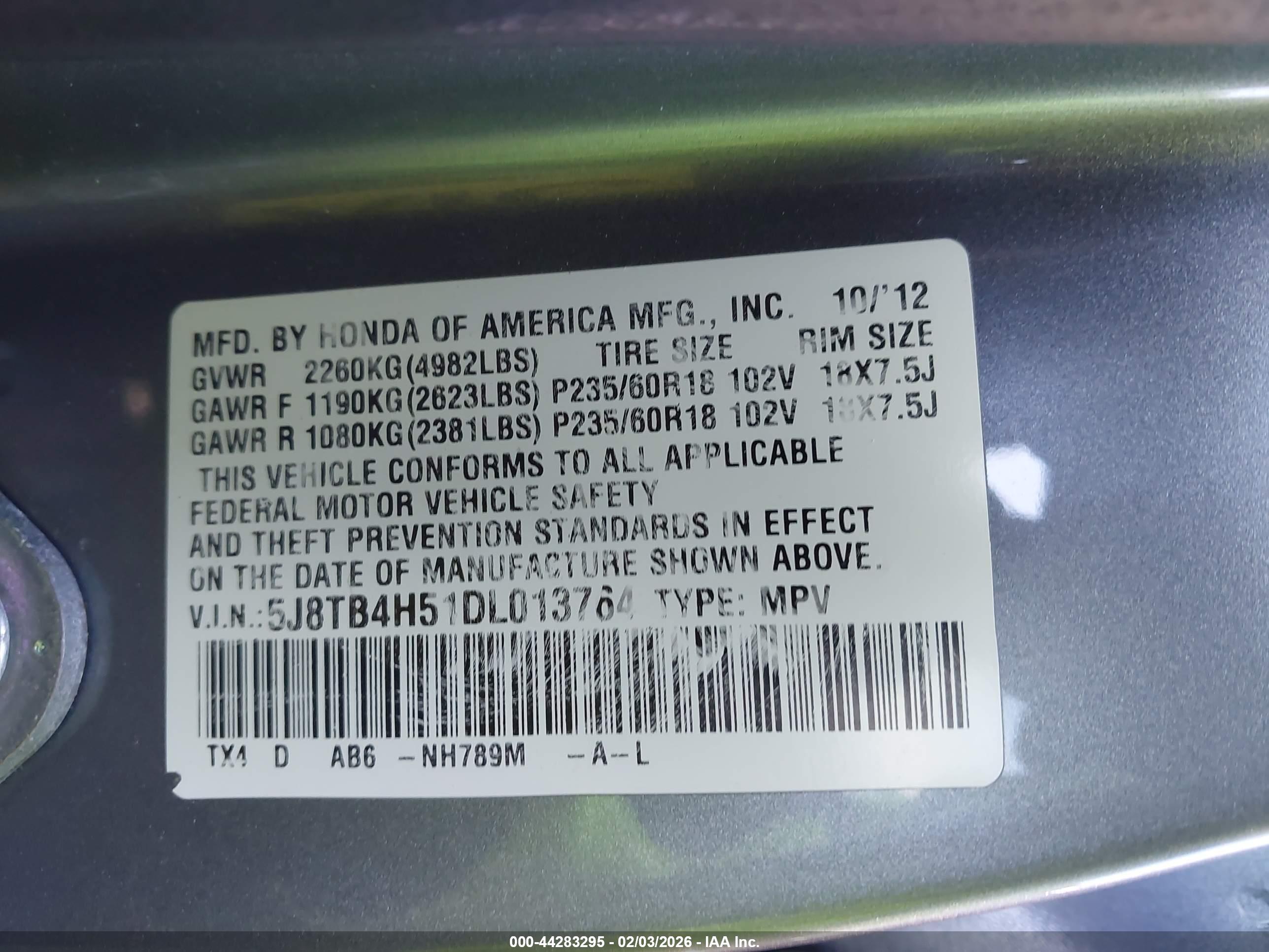 ACURA RDX image 9