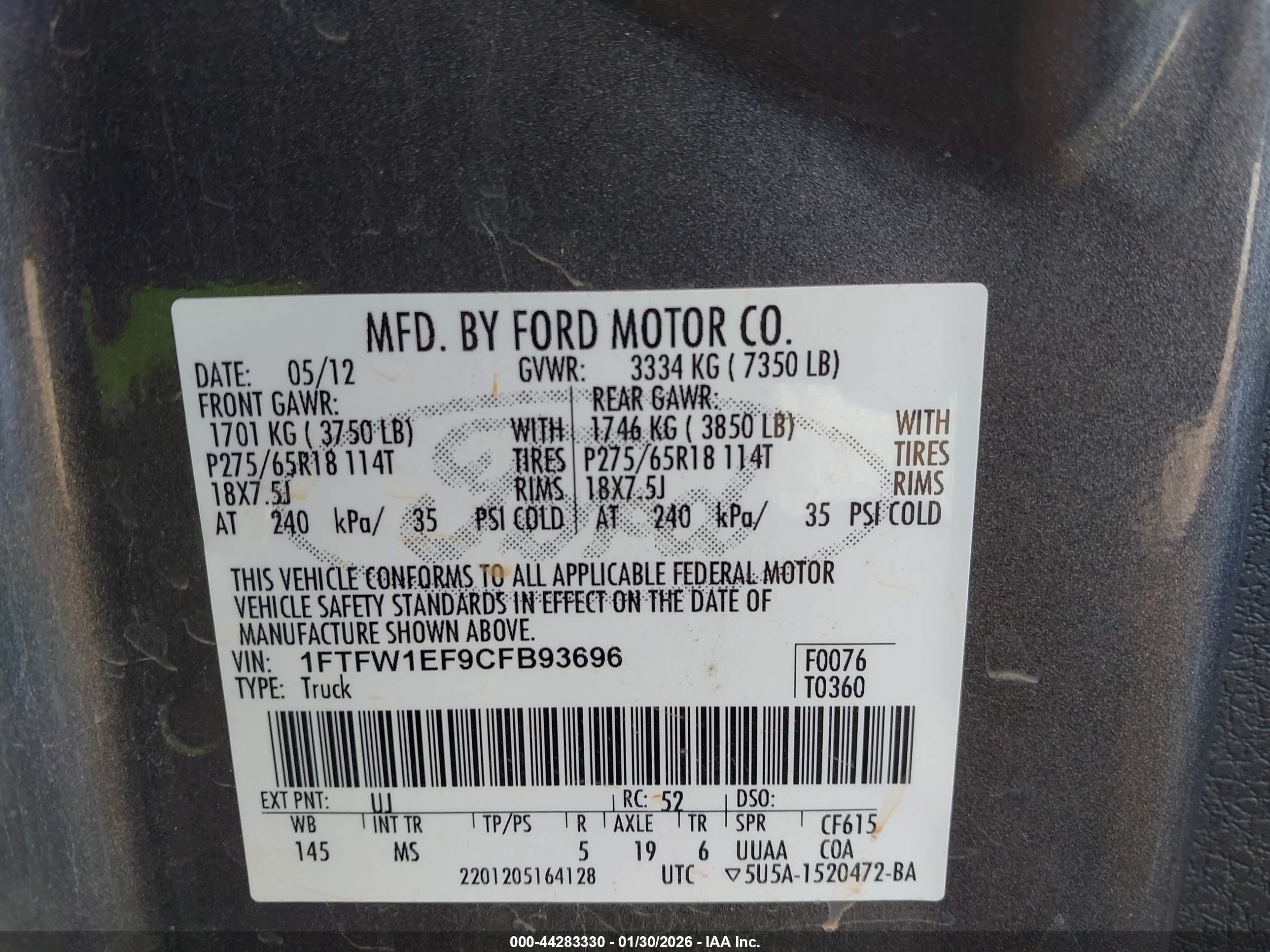 FORD F-150 image 9
