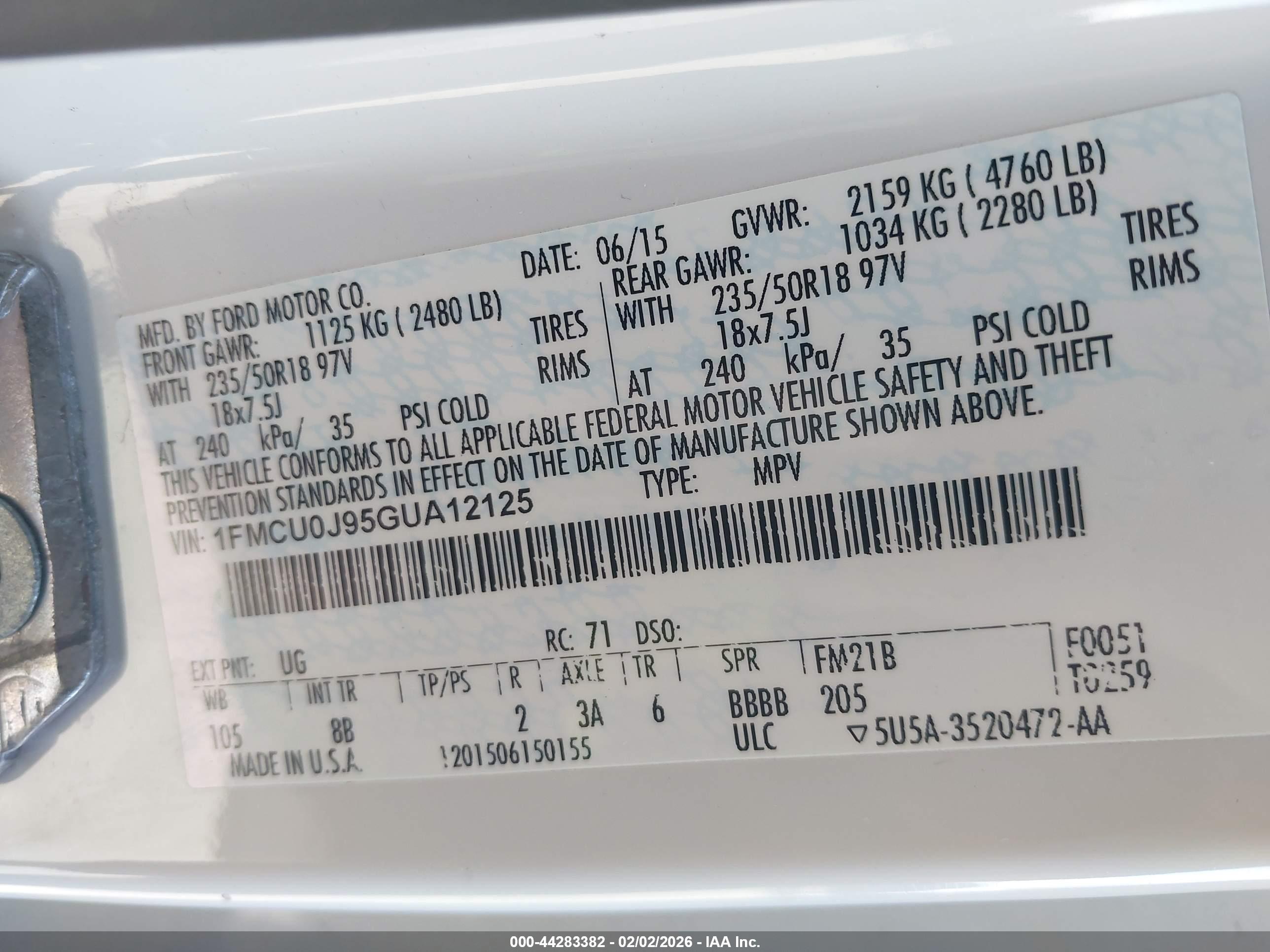 FORD ESCAPE image 9