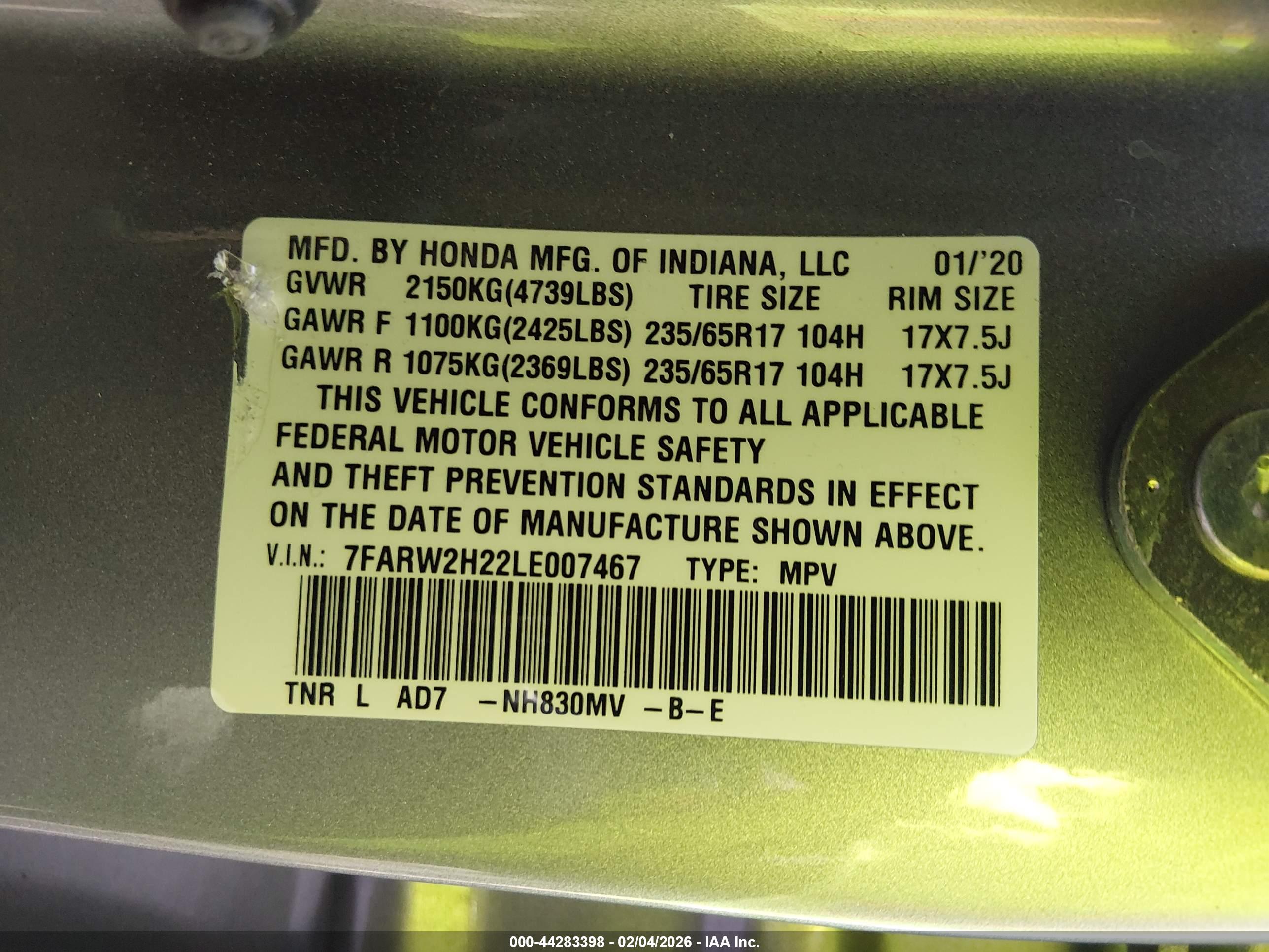 HONDA CR-V image 9