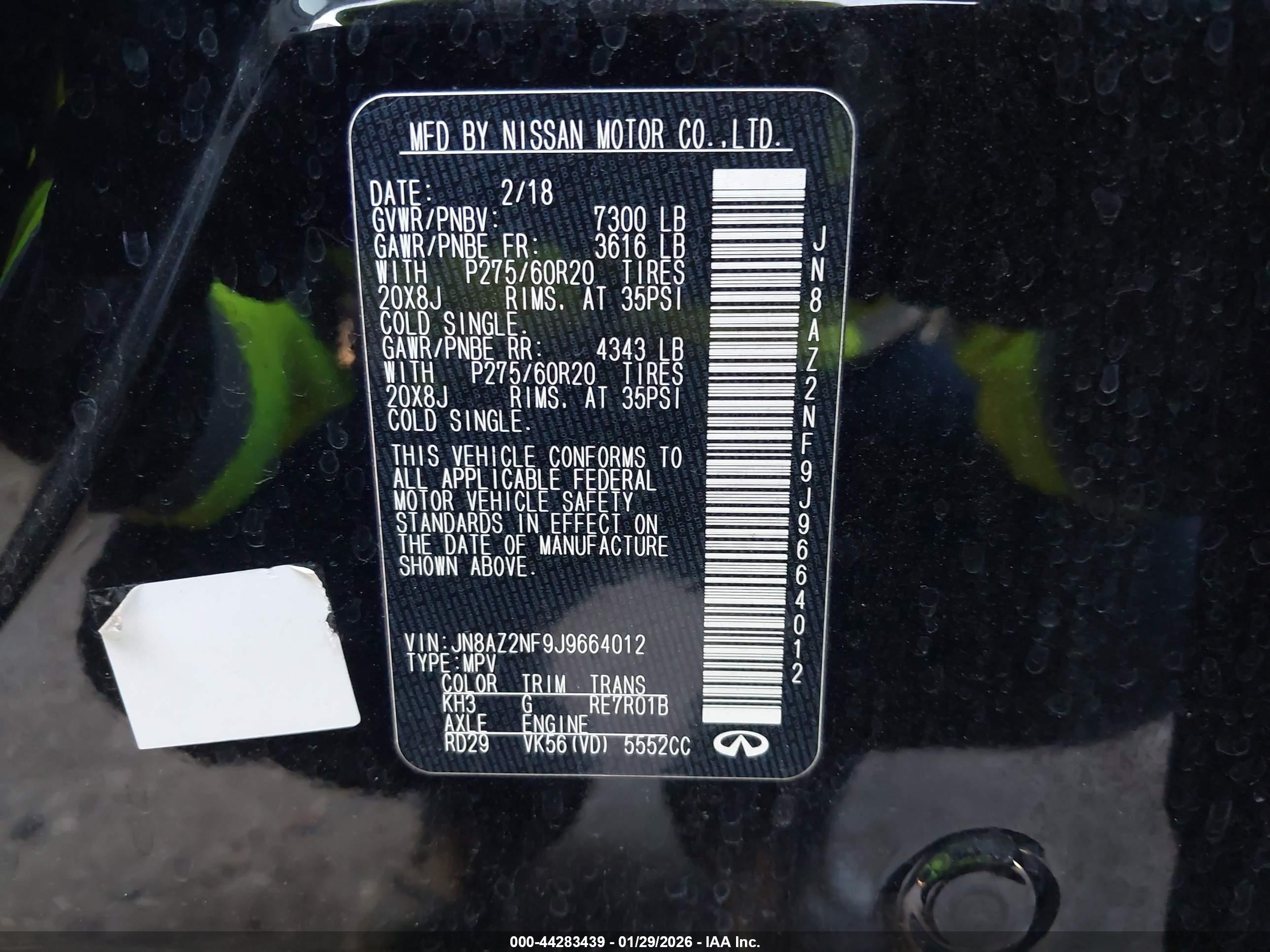 INFINITI QX80 image 9