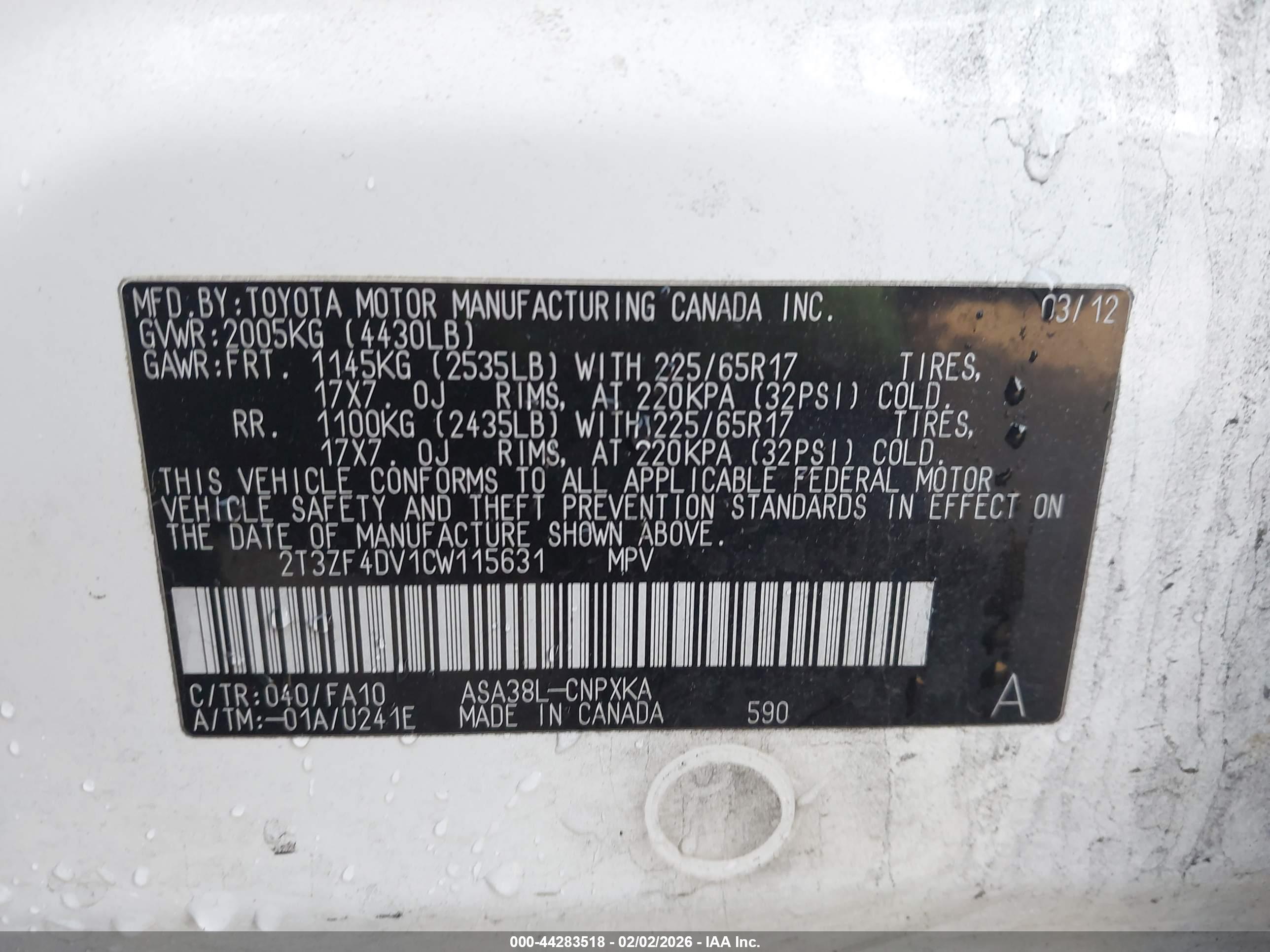 TOYOTA RAV4 image 9