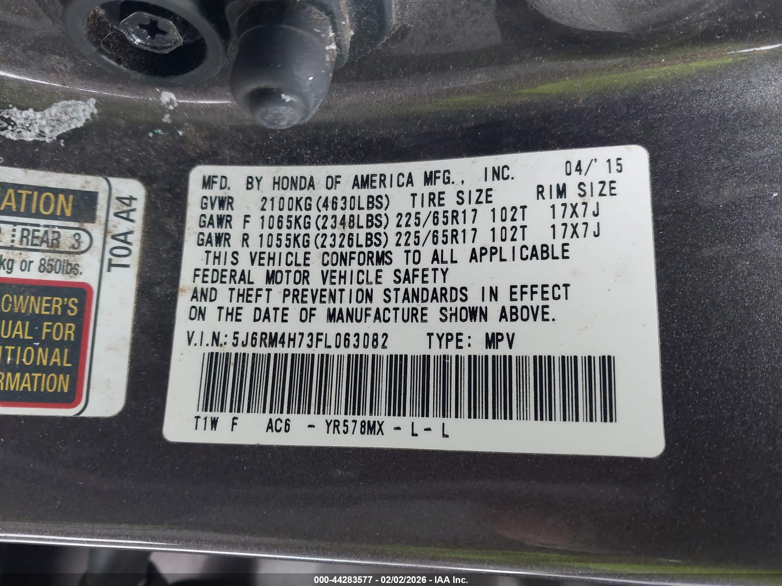 HONDA CR-V image 9