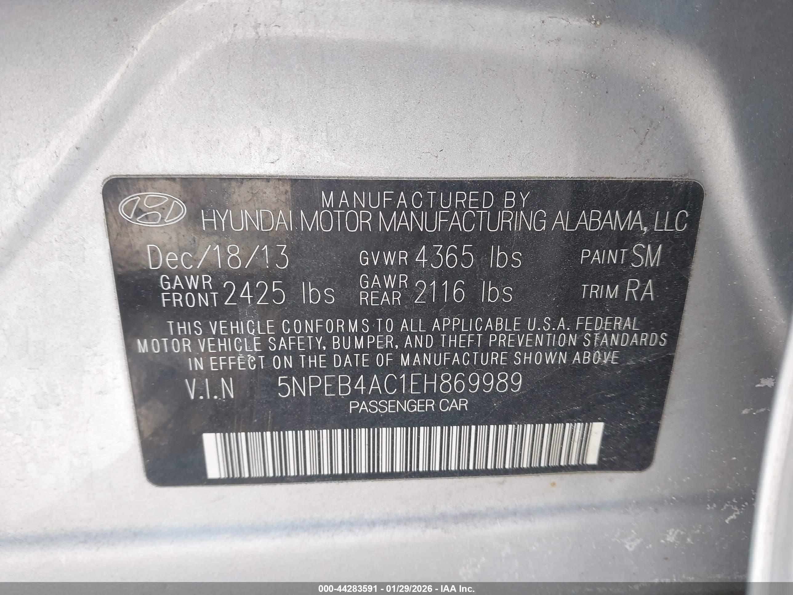 HYUNDAI SONATA image 9