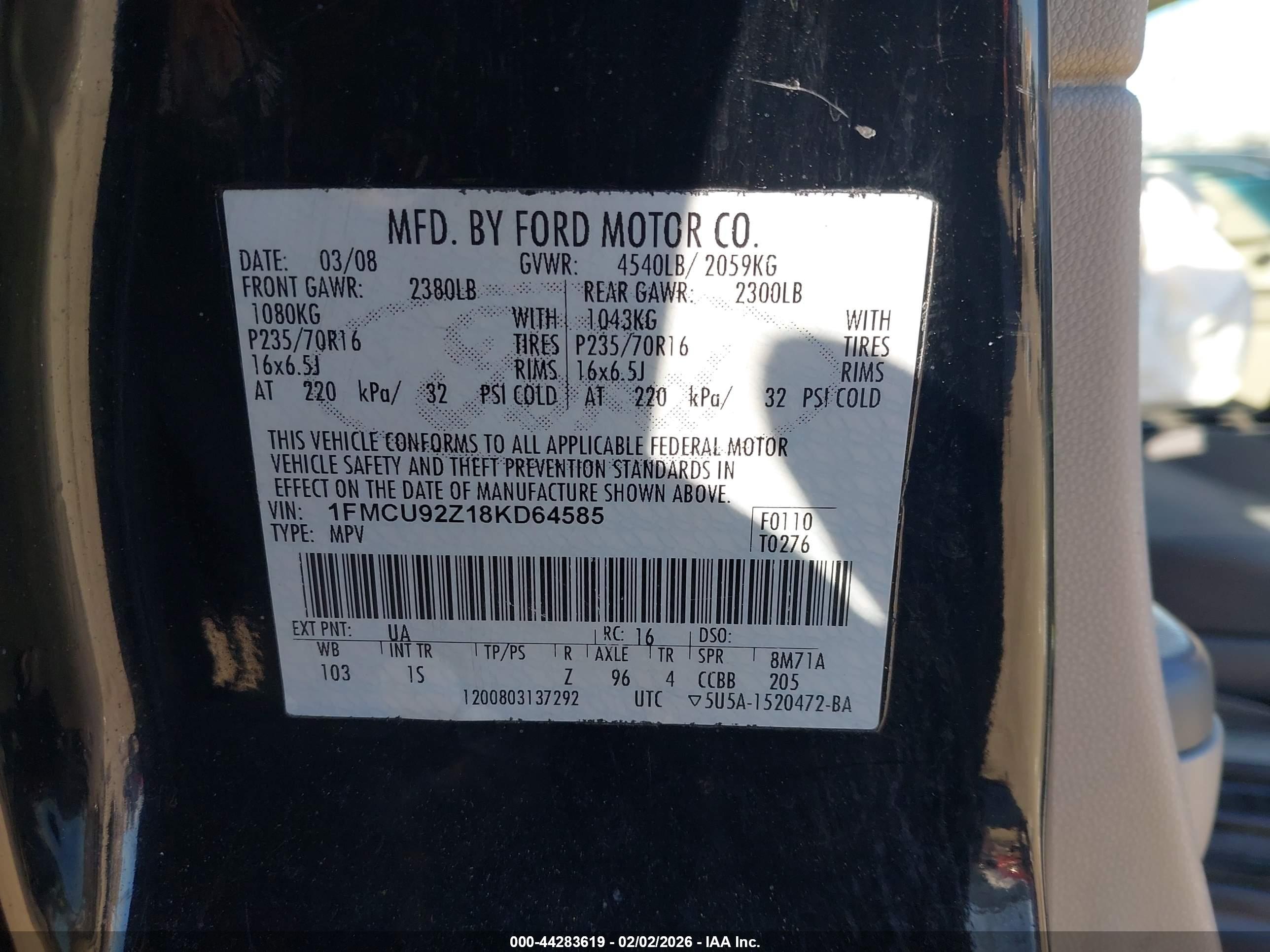 FORD ESCAPE image 9
