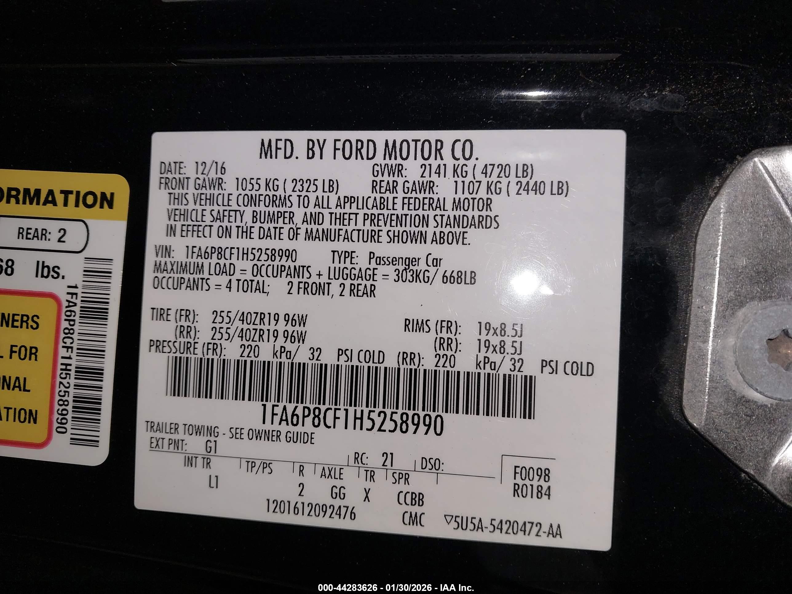 FORD MUSTANG image 9