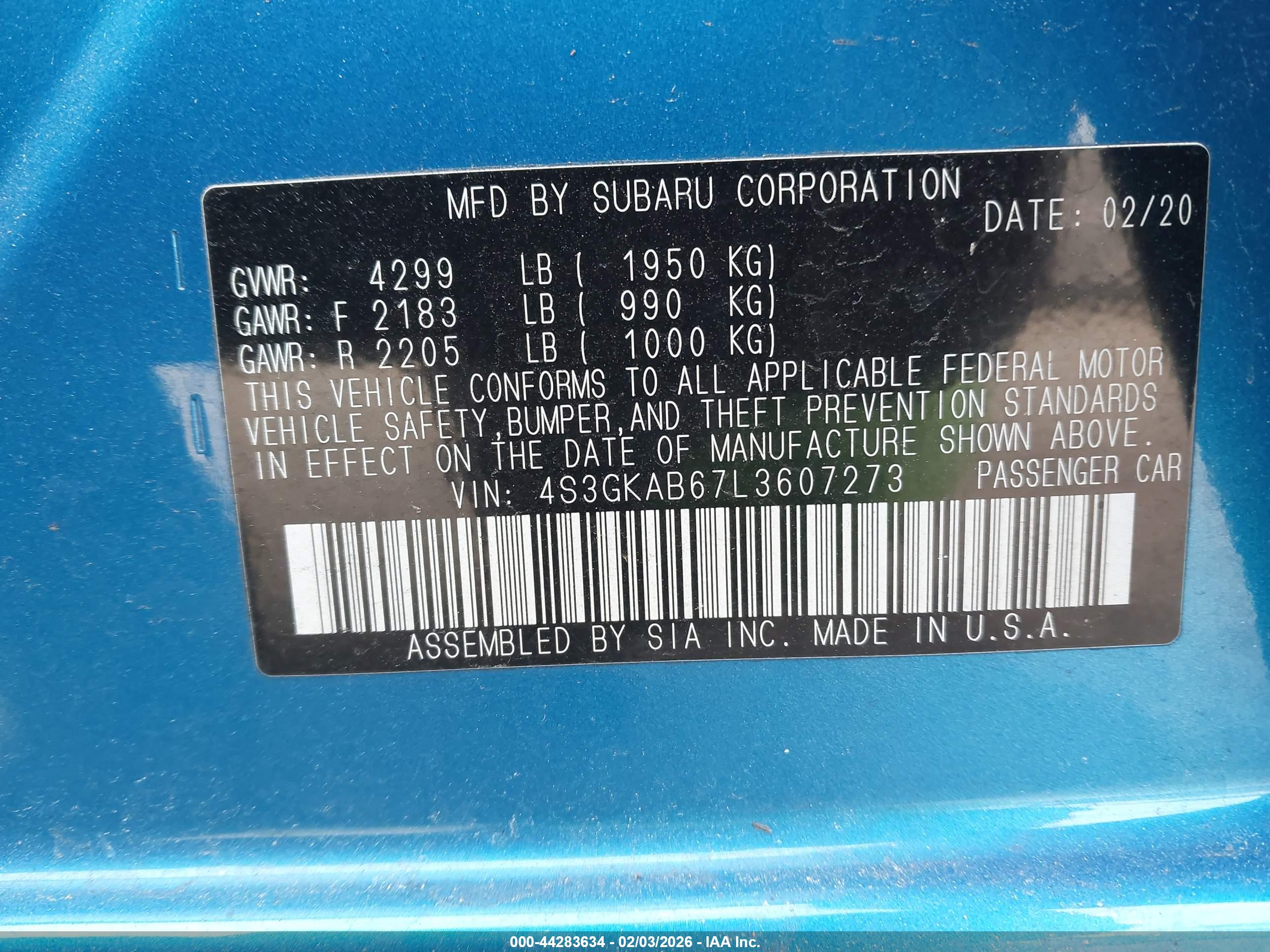 SUBARU IMPREZA image 9
