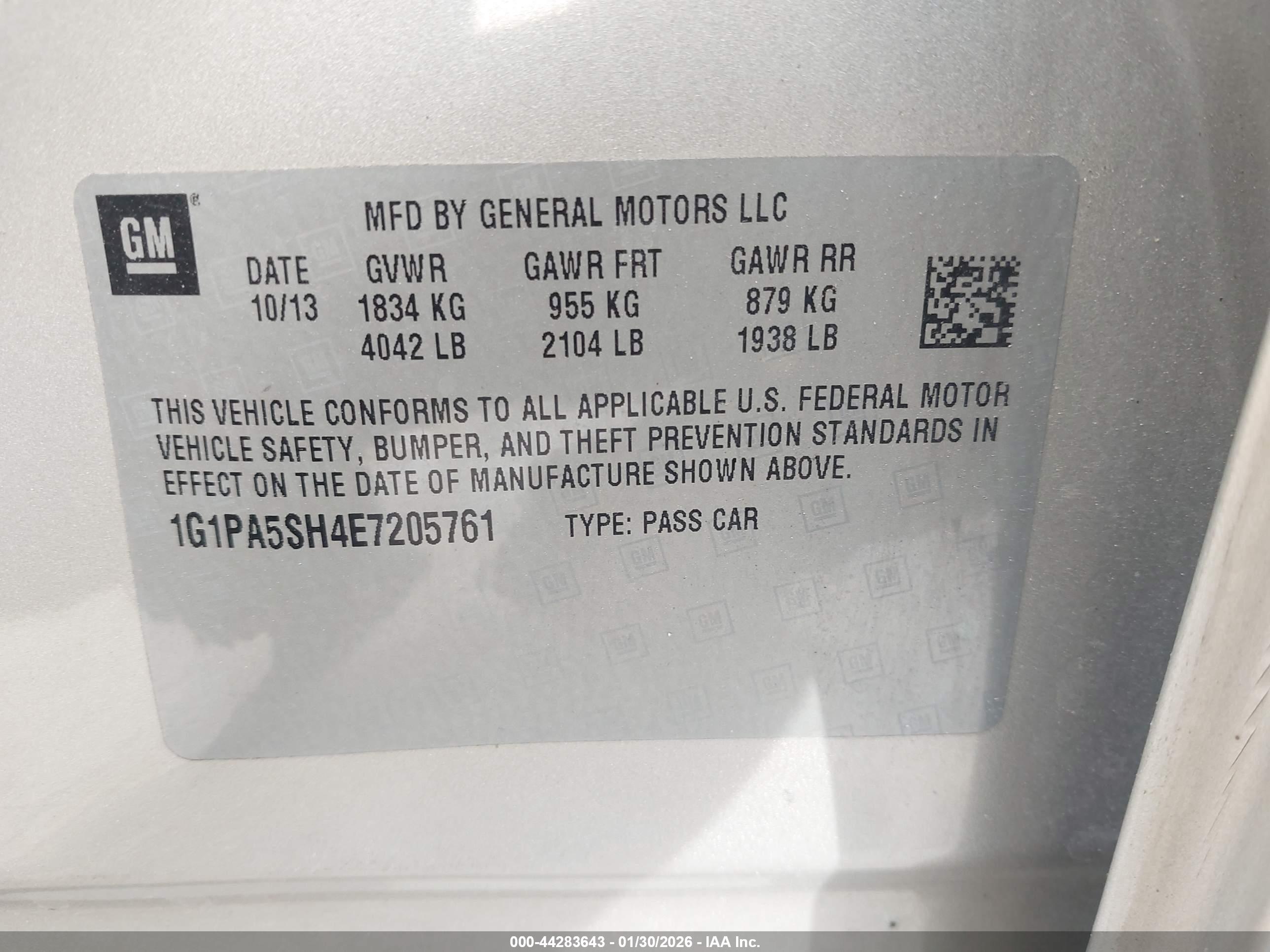 CHEVROLET CRUZE image 9