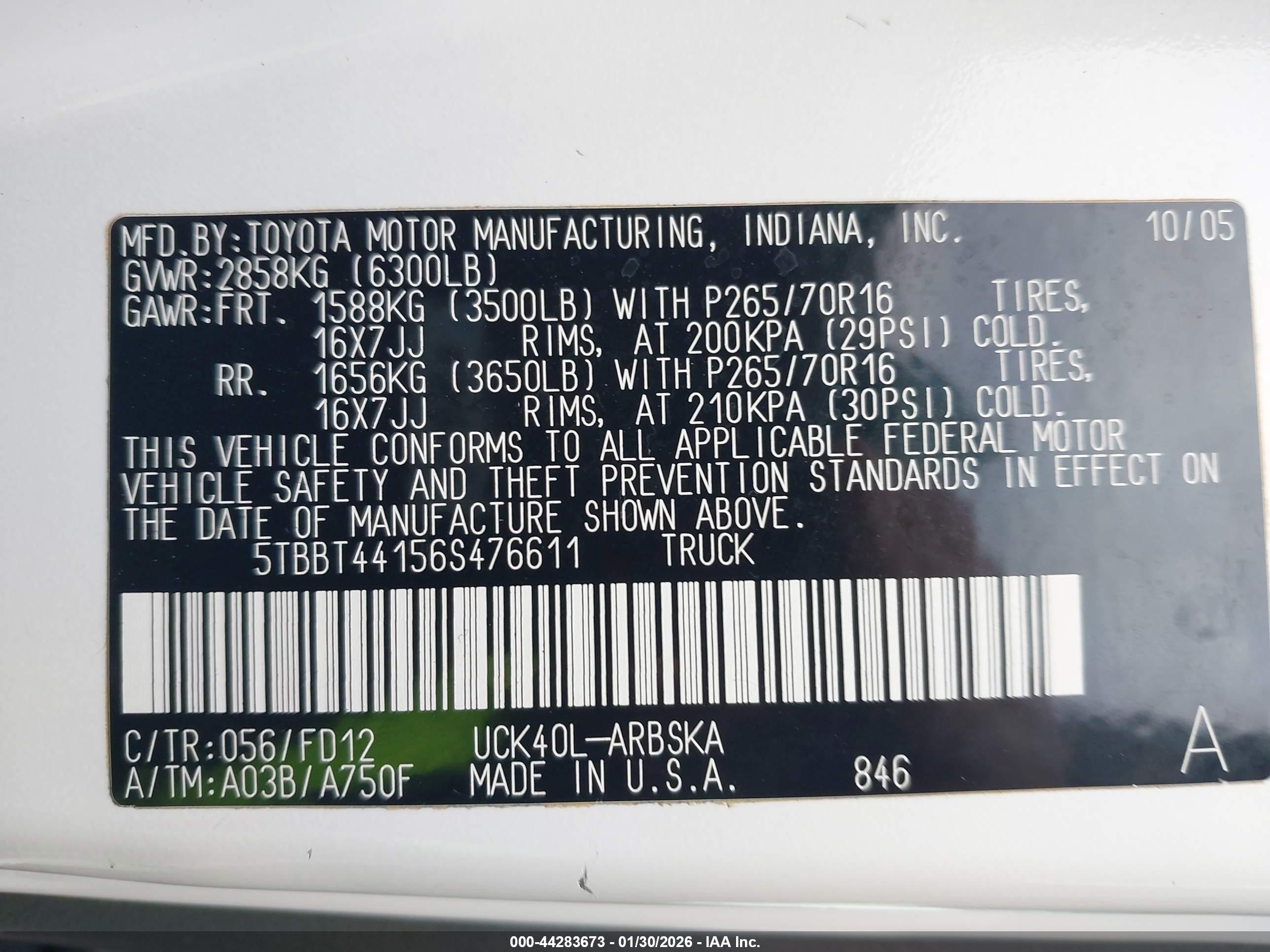 TOYOTA TUNDRA image 9