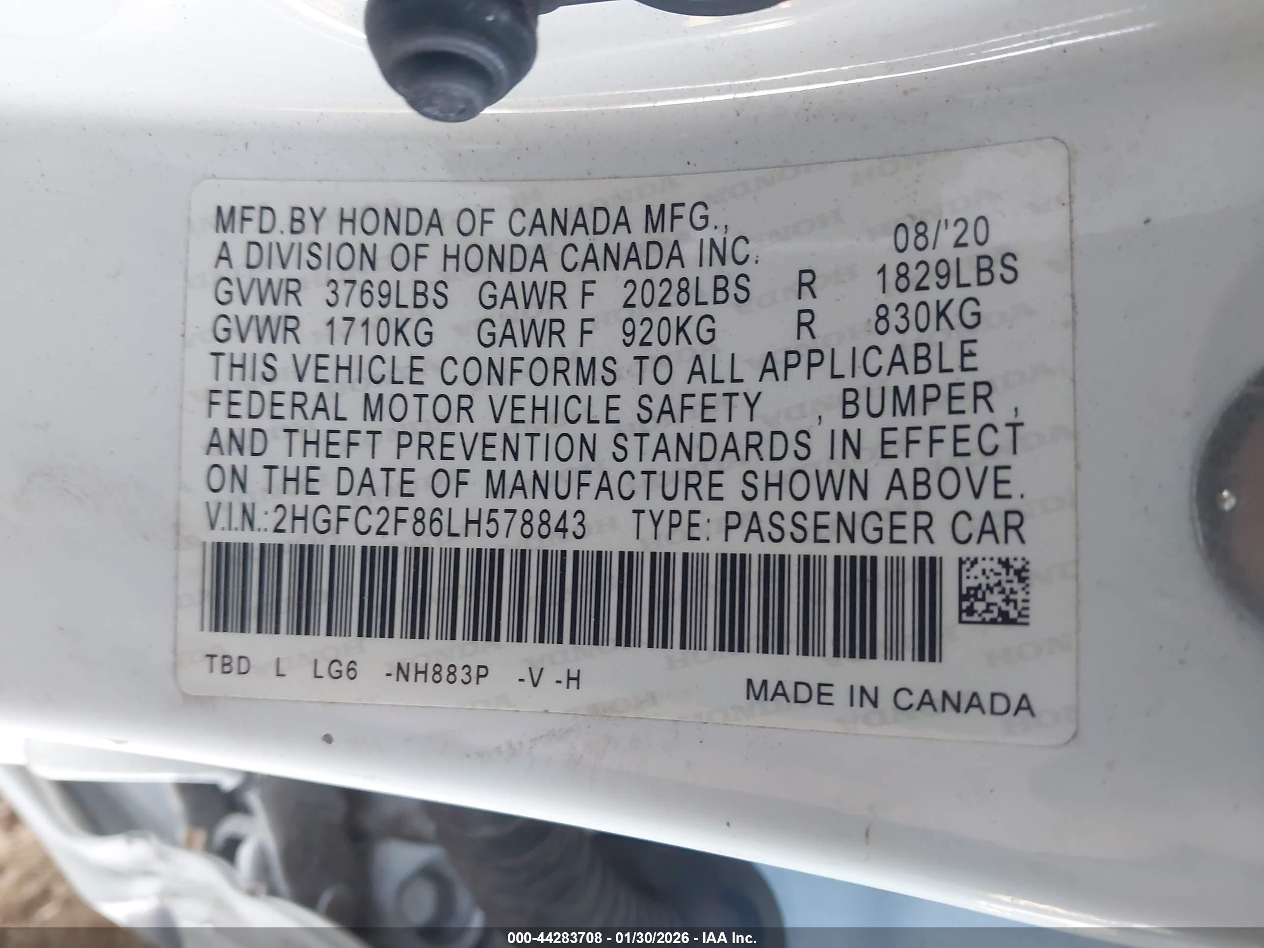 HONDA CIVIC image 9