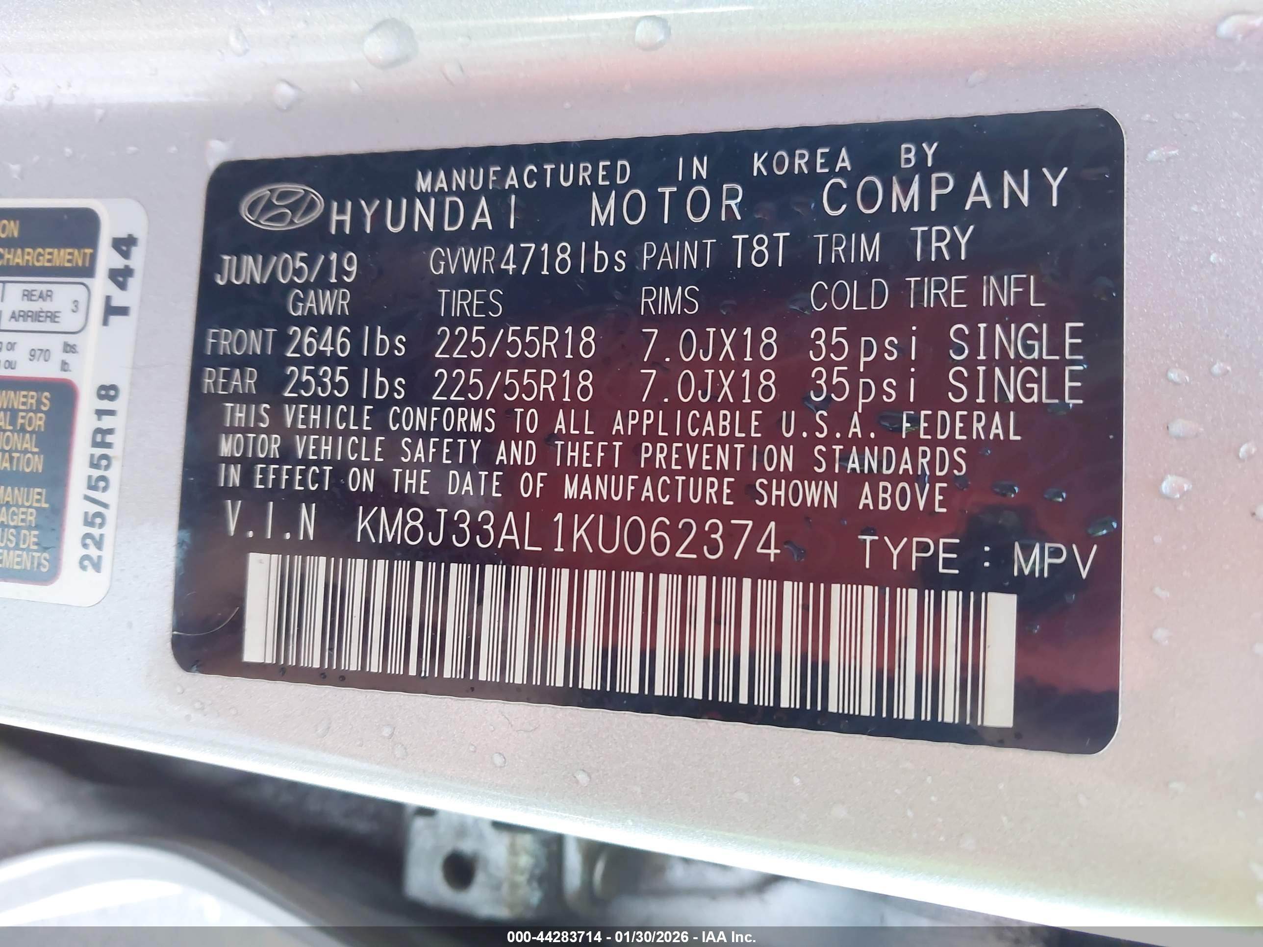 HYUNDAI TUCSON image 9