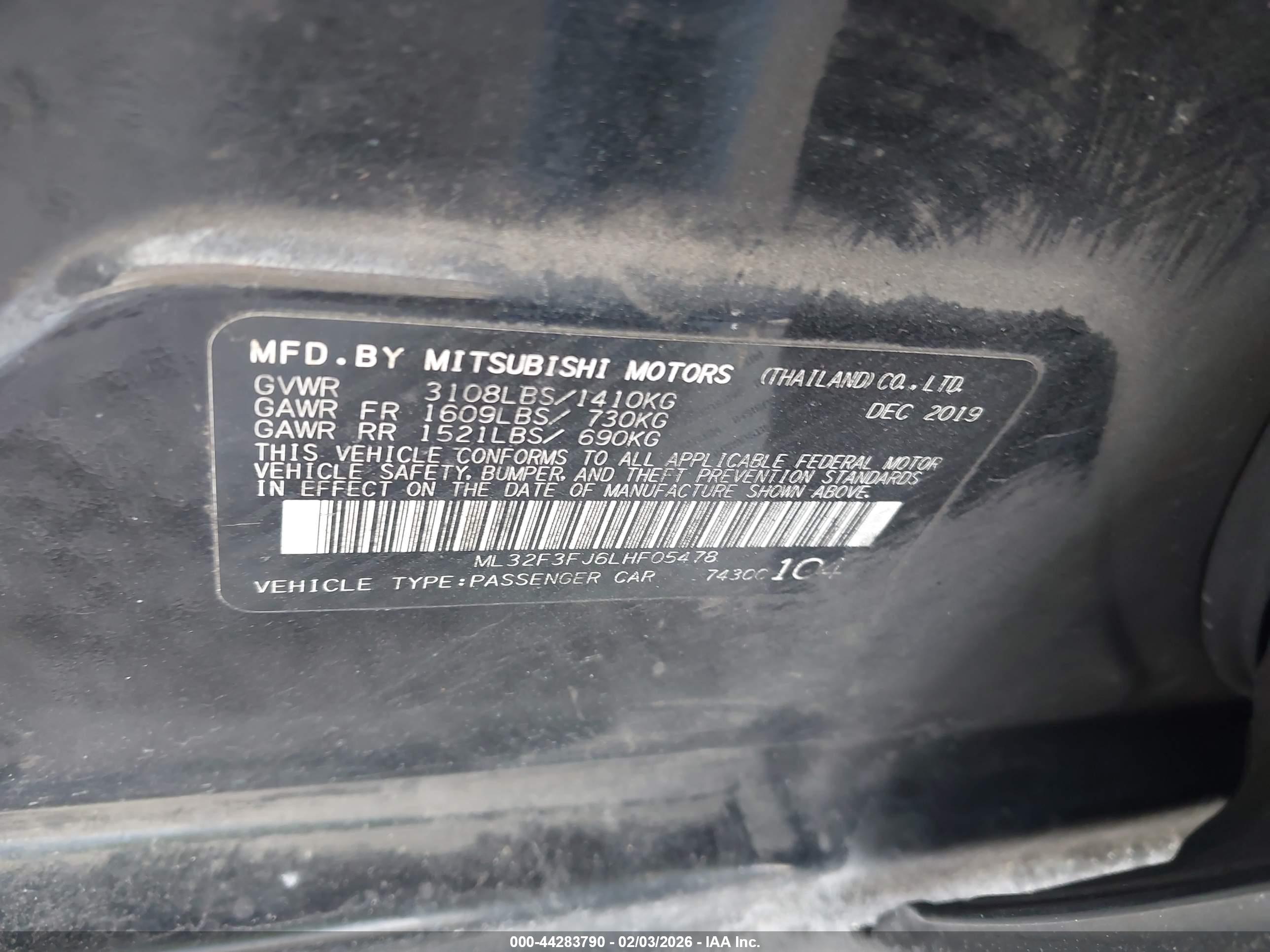 MITSUBISHI MIRAGE image 9