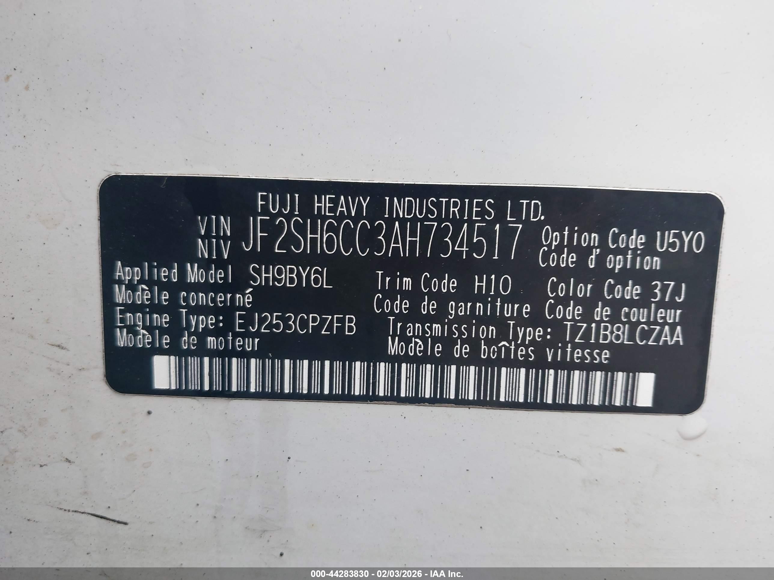 SUBARU FORESTER image 9