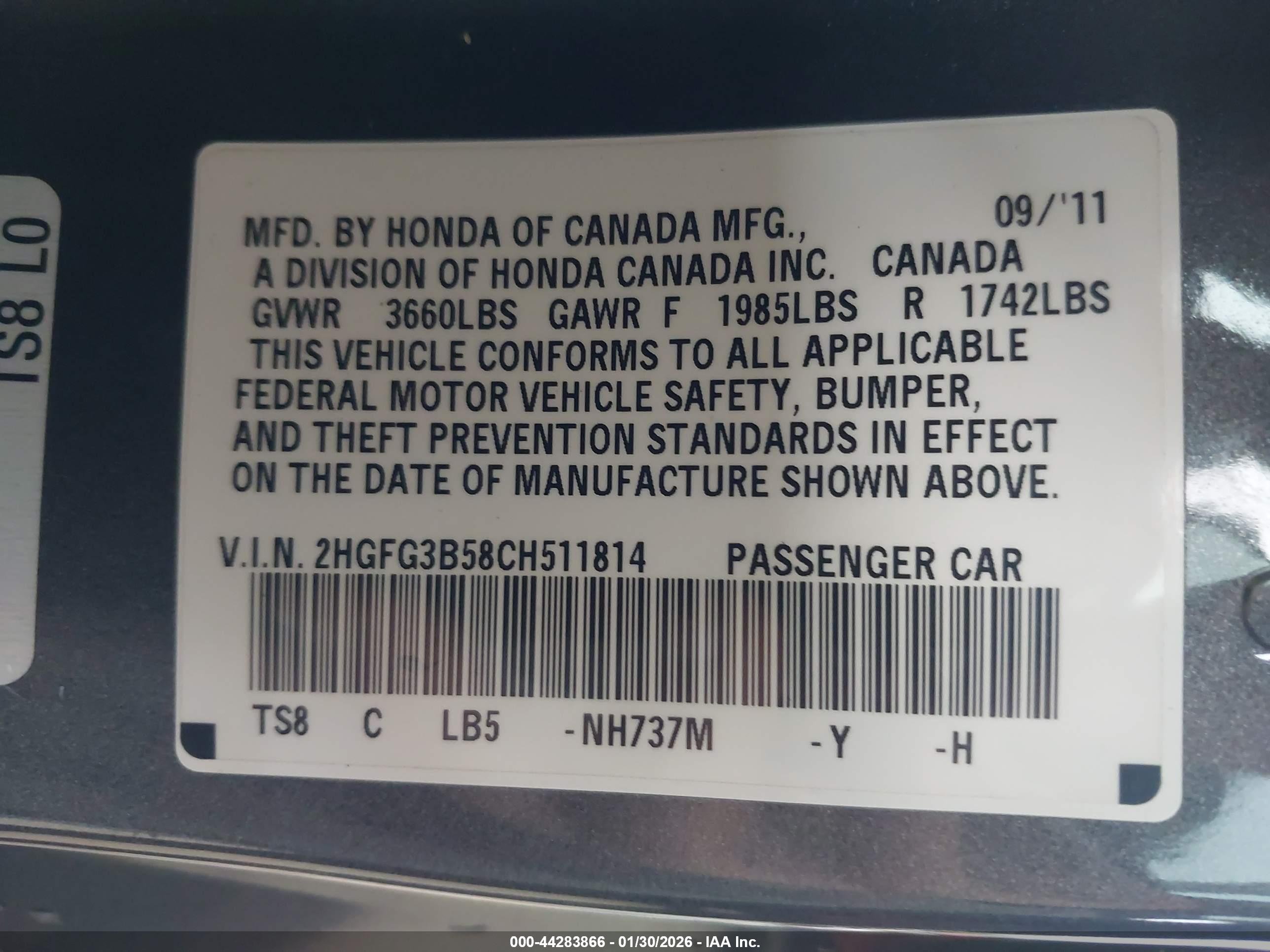HONDA CIVIC image 9