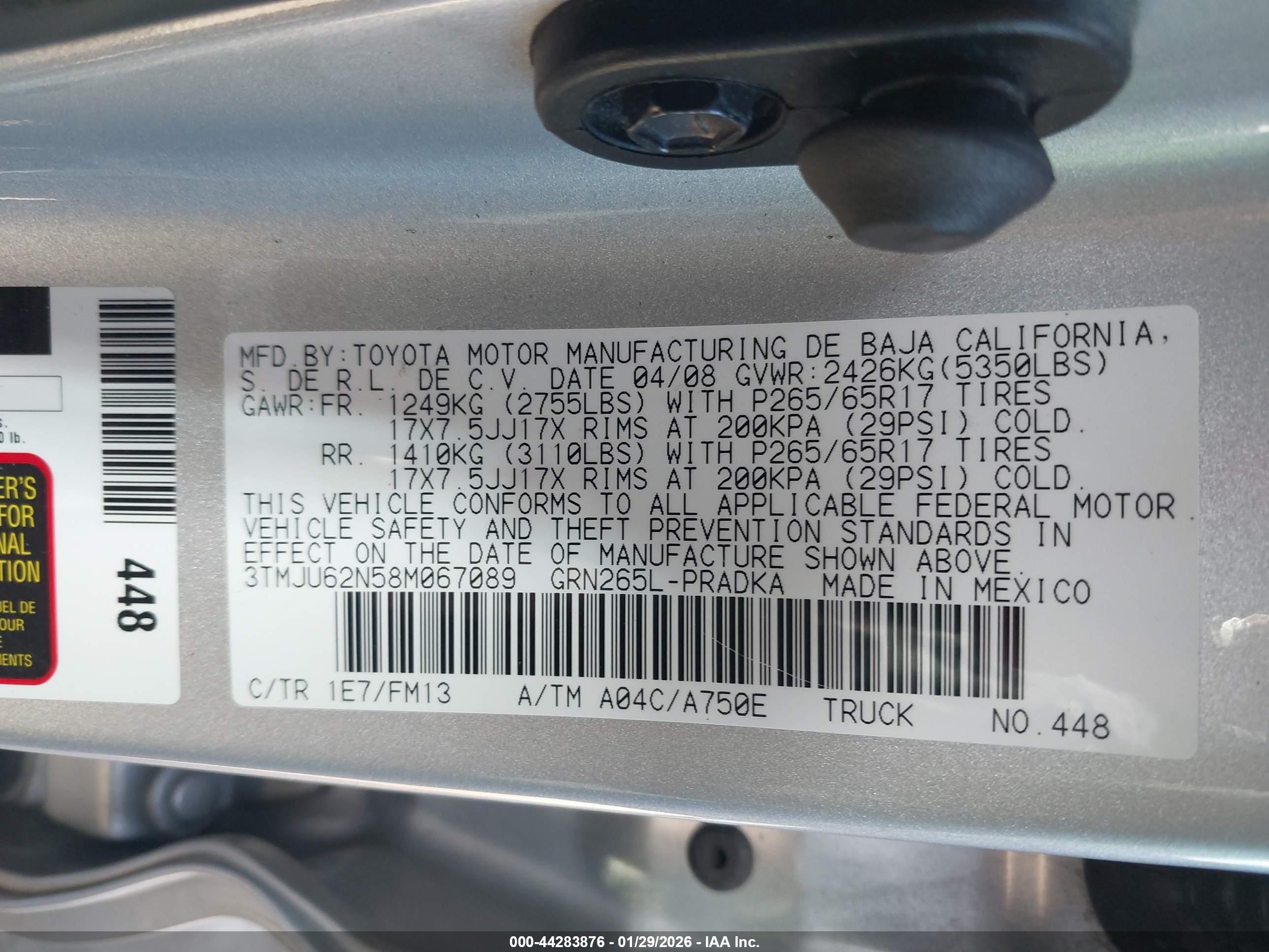 TOYOTA TACOMA image 9