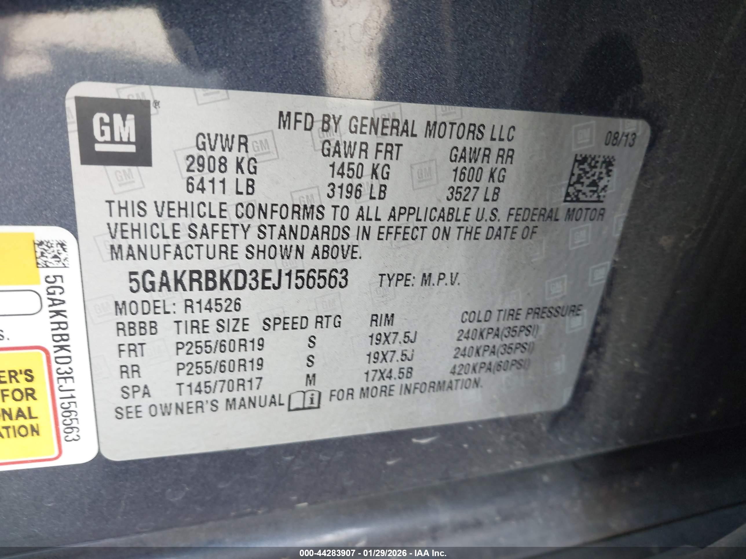 BUICK ENCLAVE image 9