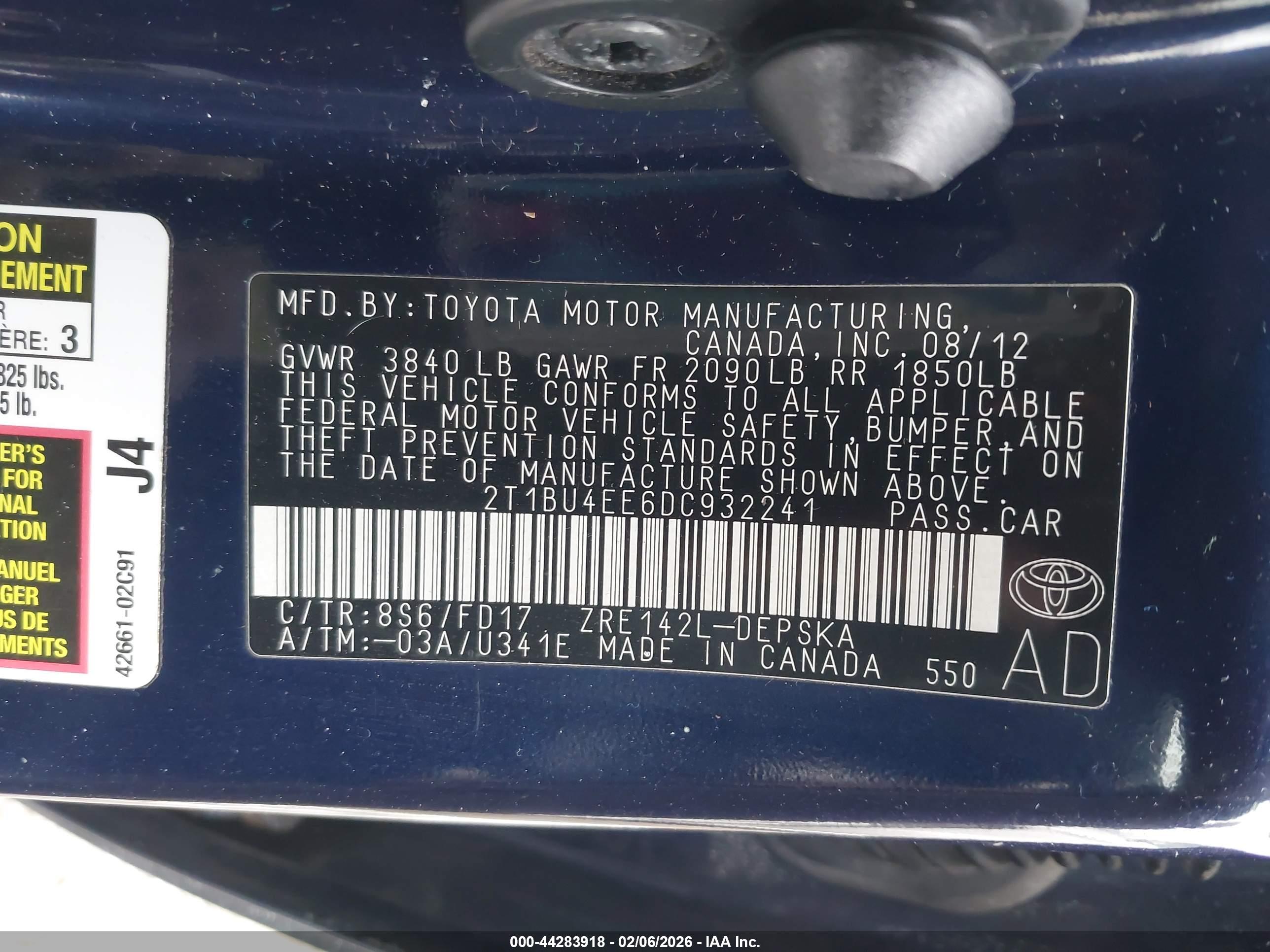 TOYOTA COROLLA image 9