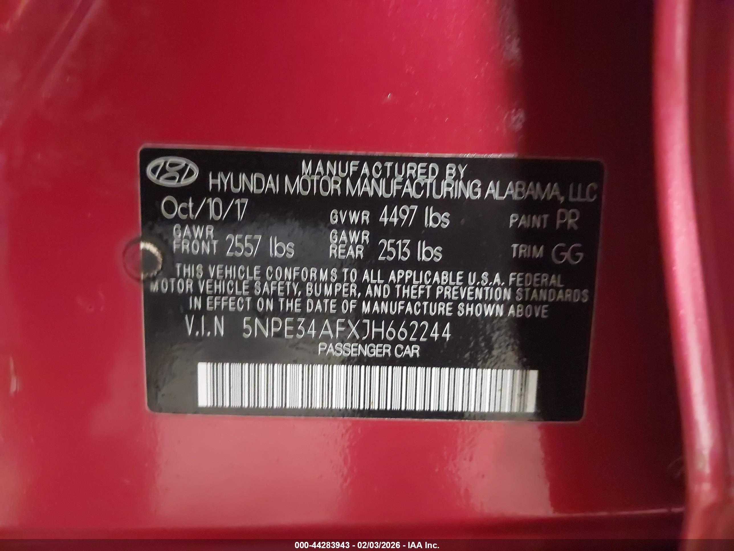 HYUNDAI SONATA image 9