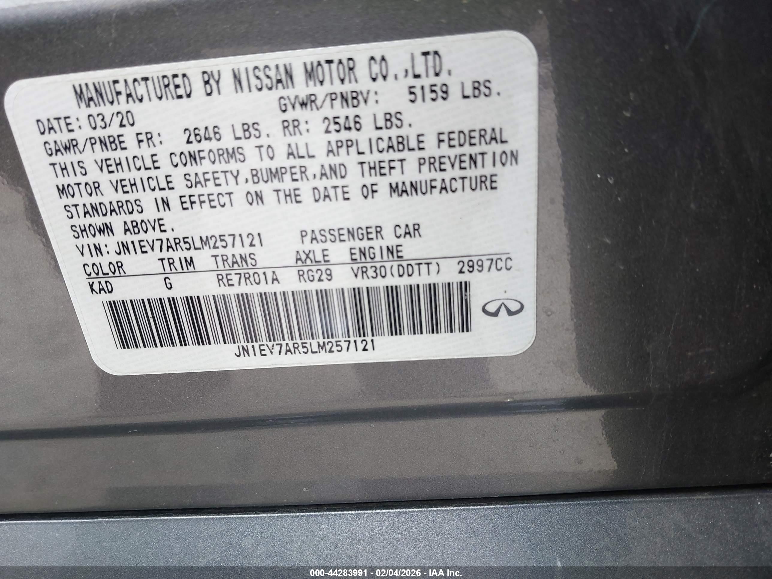 INFINITI Q50 image 9