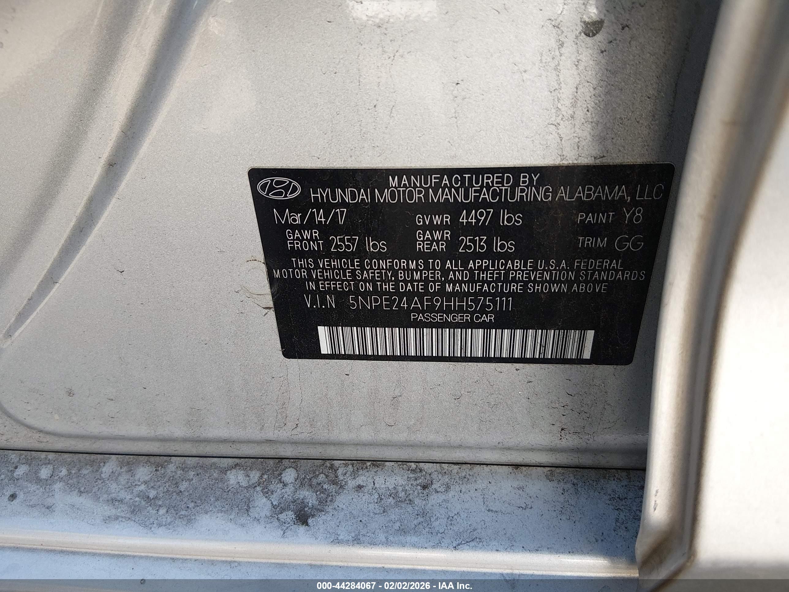 HYUNDAI SONATA image 9