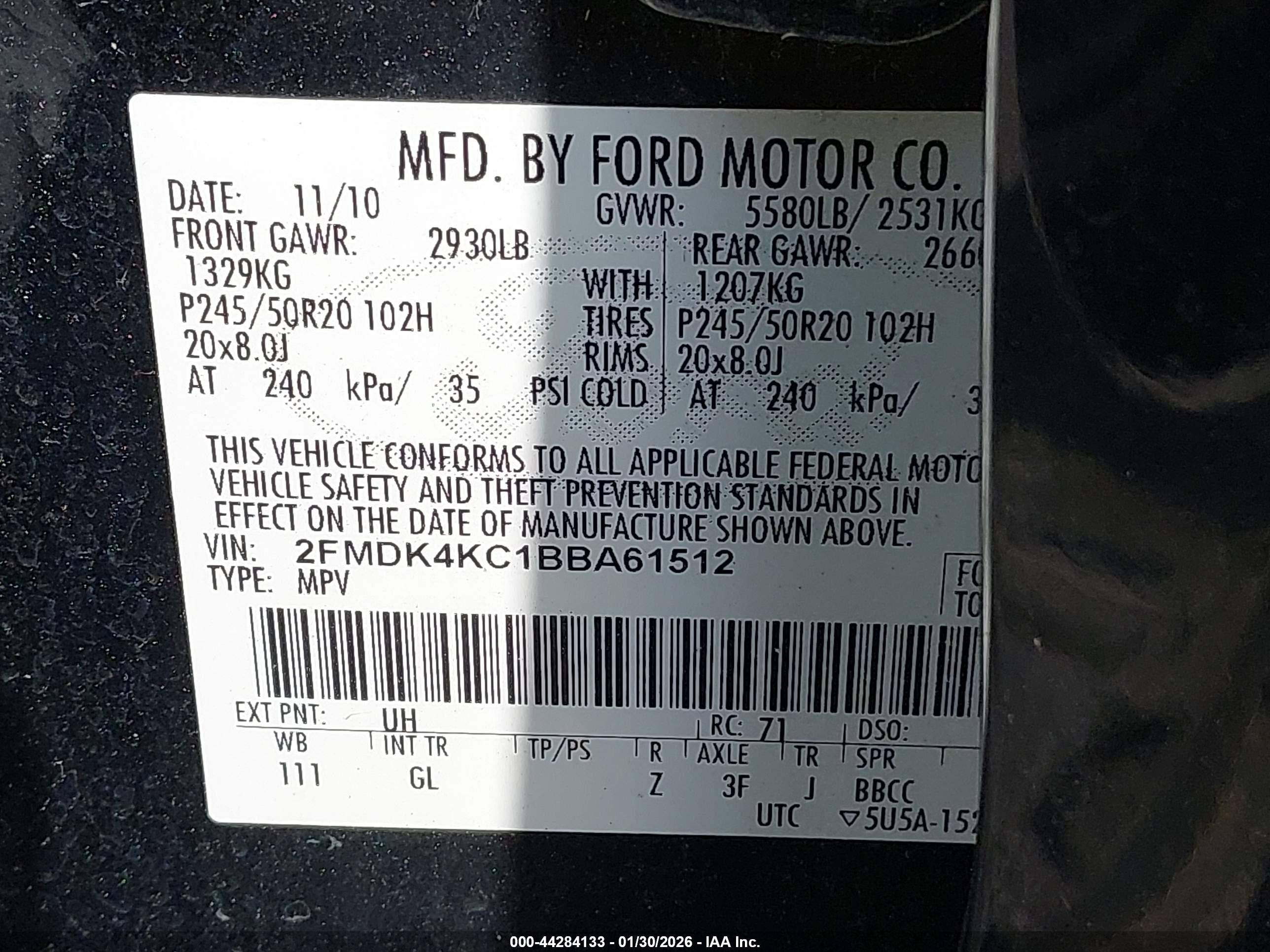 FORD EDGE image 9