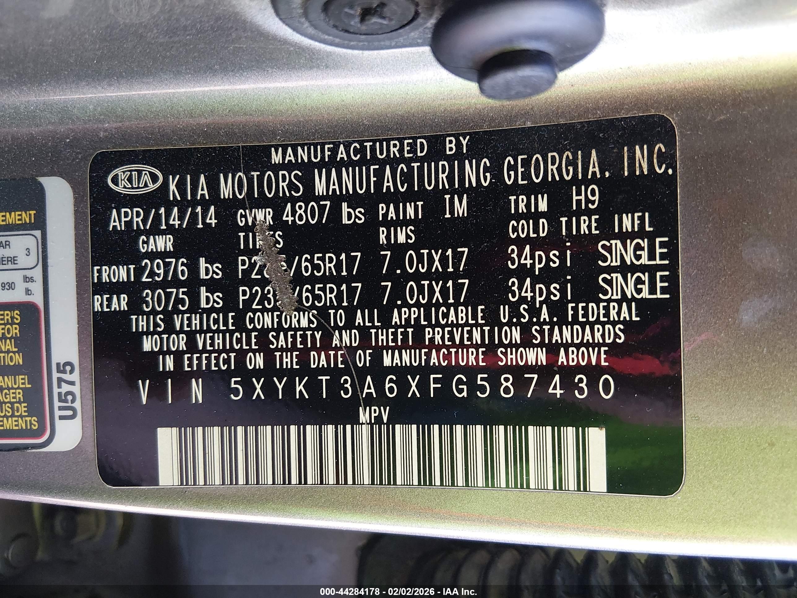 KIA SORENTO image 9