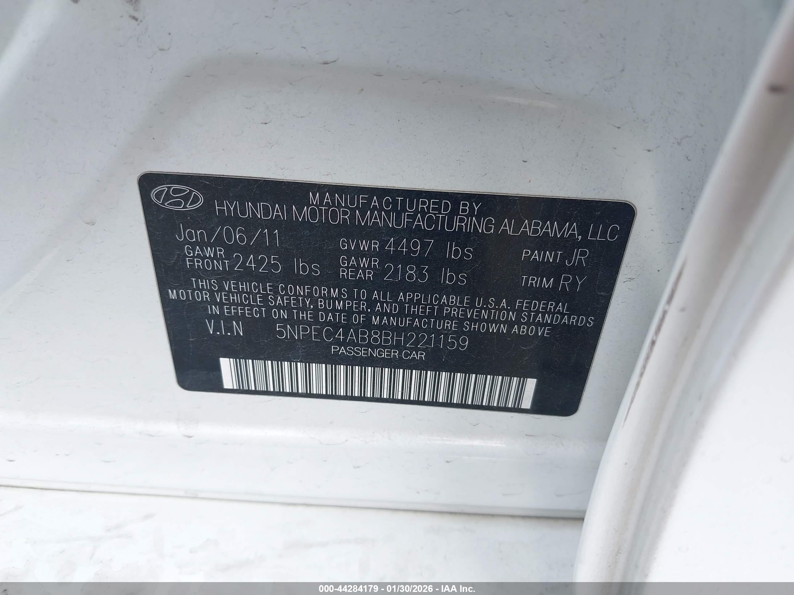 HYUNDAI SONATA image 9