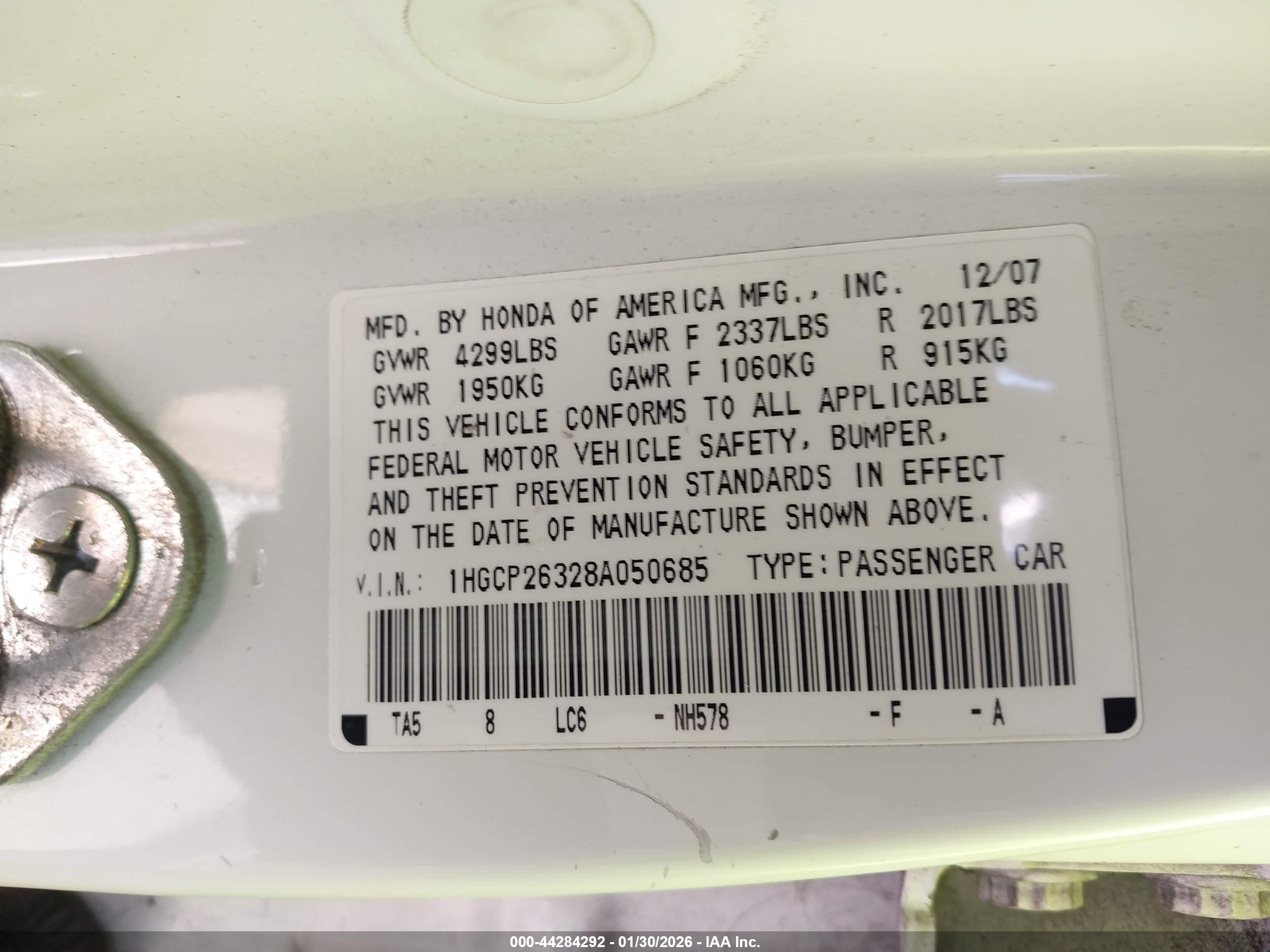 HONDA ACCORD image 9