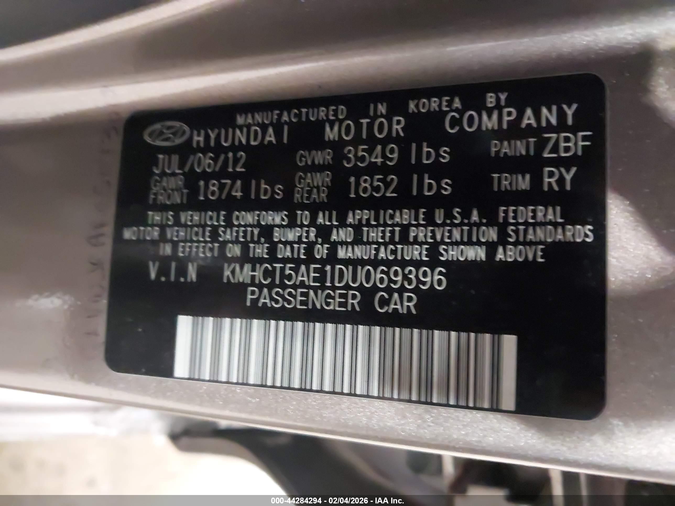 HYUNDAI ACCENT image 9